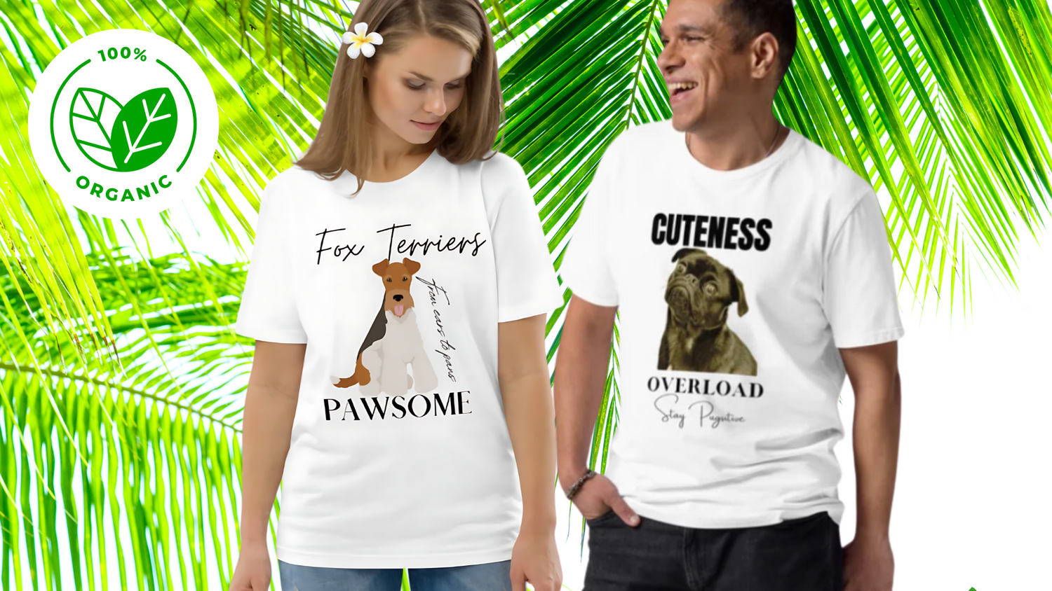 Fitz & Willow, sustainable, dog themed t-shirts