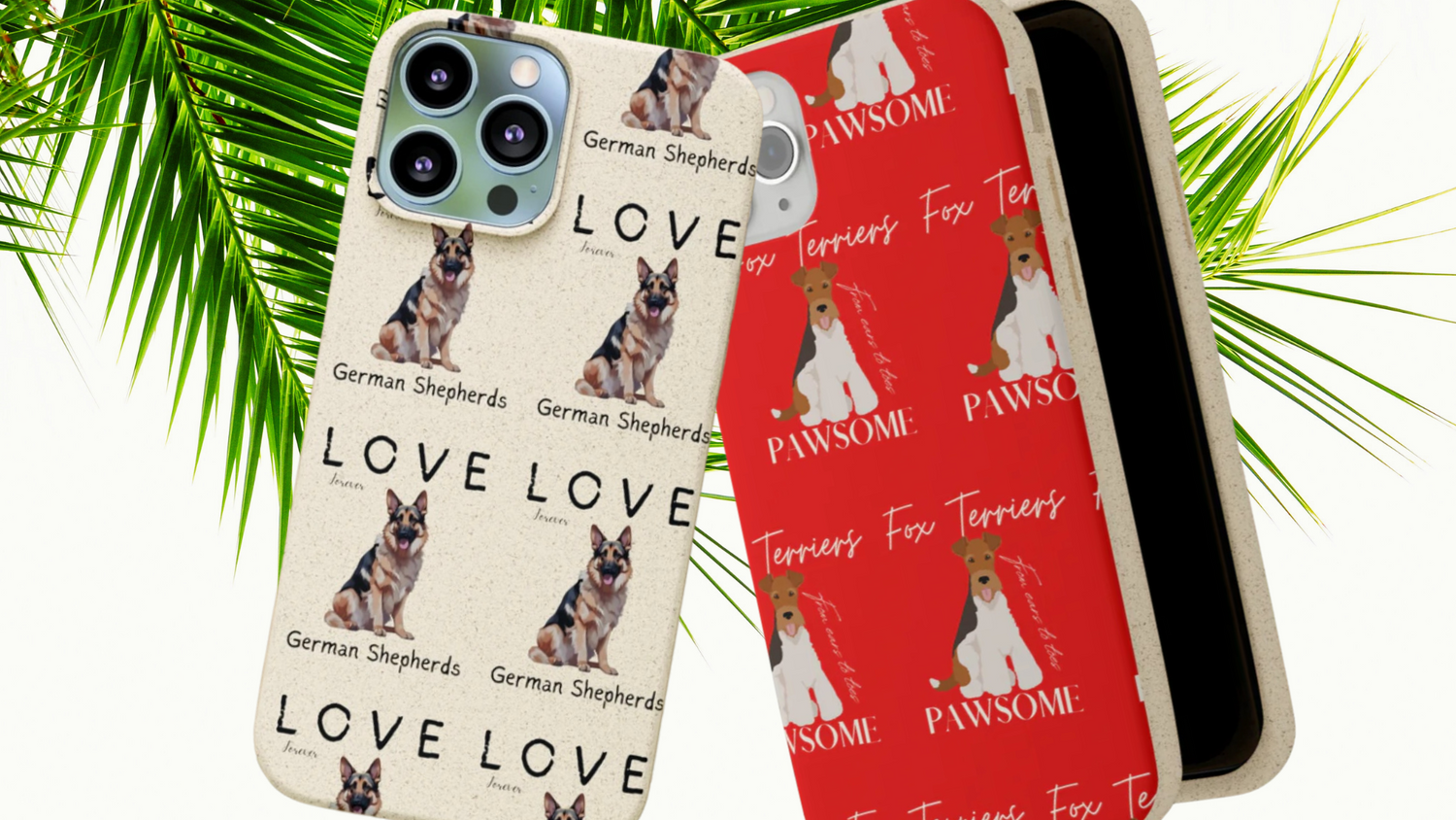 Fitz & Willow, Biodagradable, Dog the de, IPhone cases