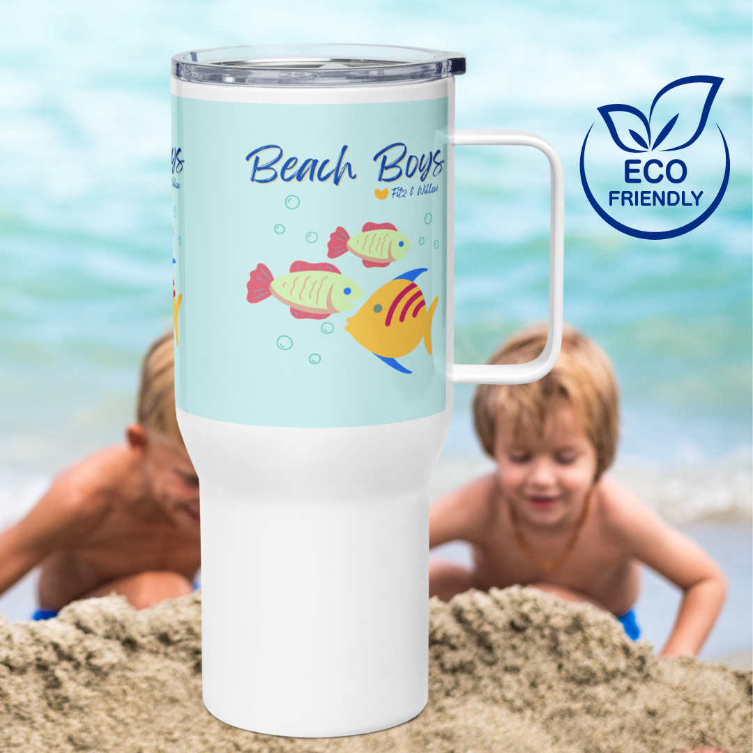 Beach Boys,  Stainless Steel - BPA Free, Travel mug - Fitz & Willow