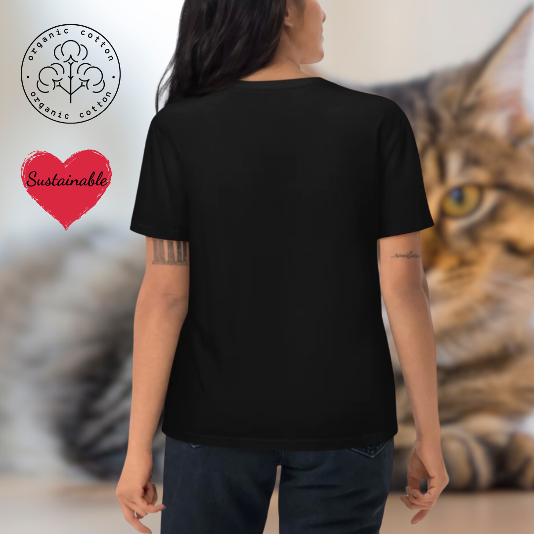 Super Cat Mum, Unisex organic cotton t-shirt - Fitz & Willow