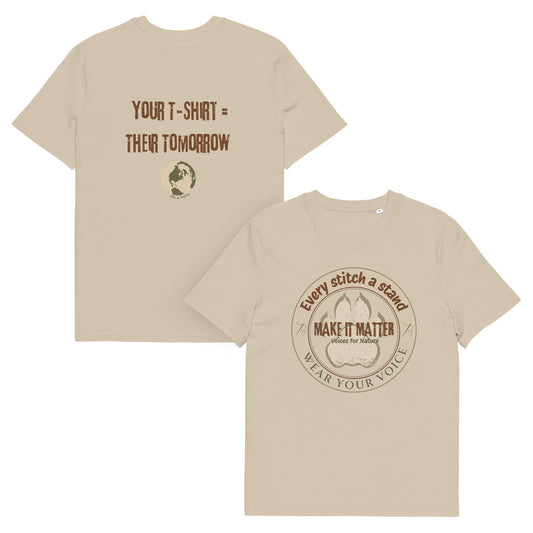 Every Stitch a Stand | Sustainable Organic Cotton Activist T-Shirt - Fitz & Willow