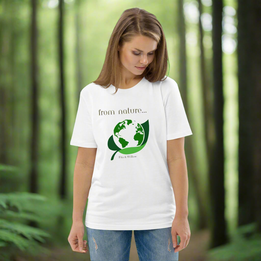 From nature…Unisex organic cotton t-shirt - Fitz & Willow