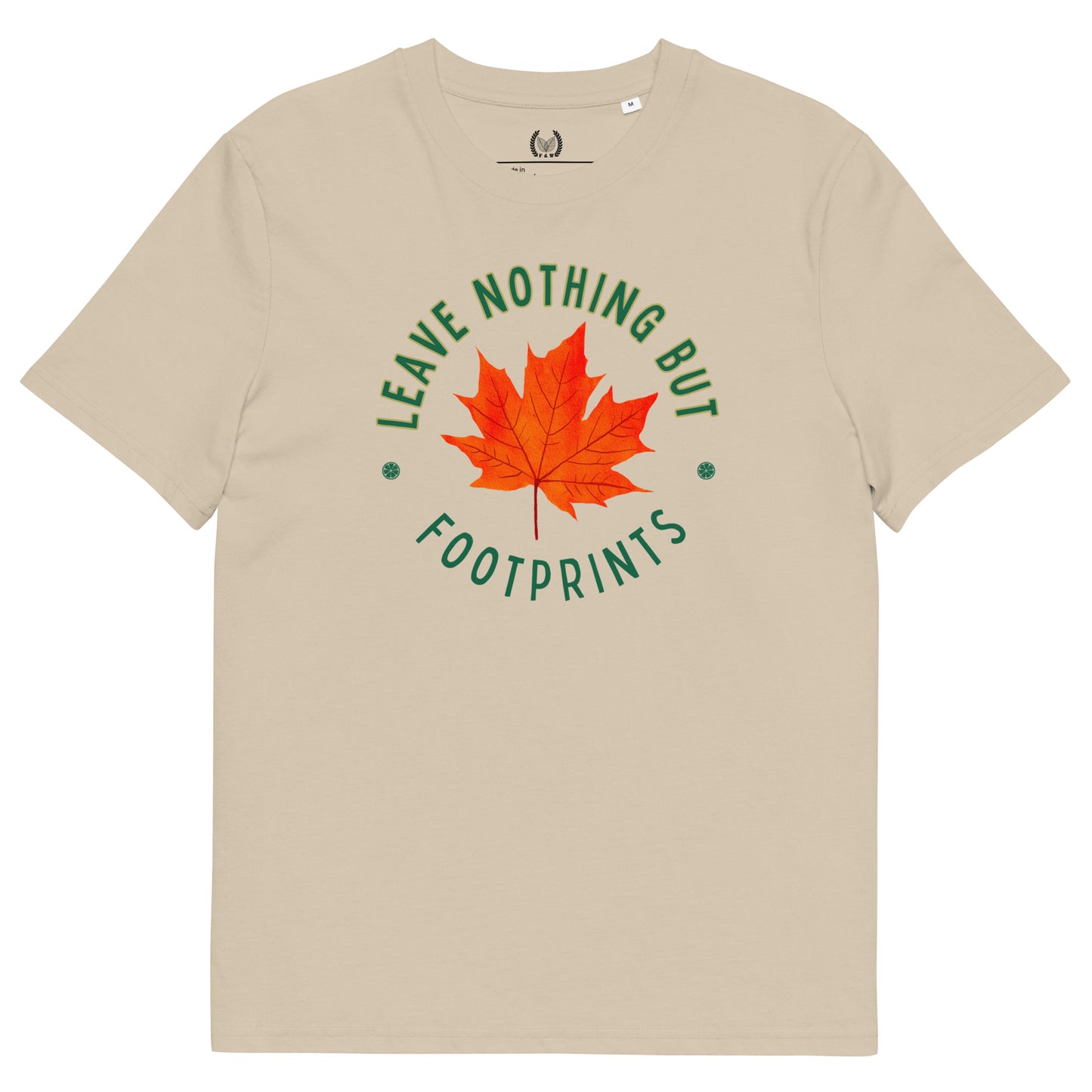 Leave Nothing But Footprints” Organic Cotton Unisex T-Shirt - Fitz & Willow