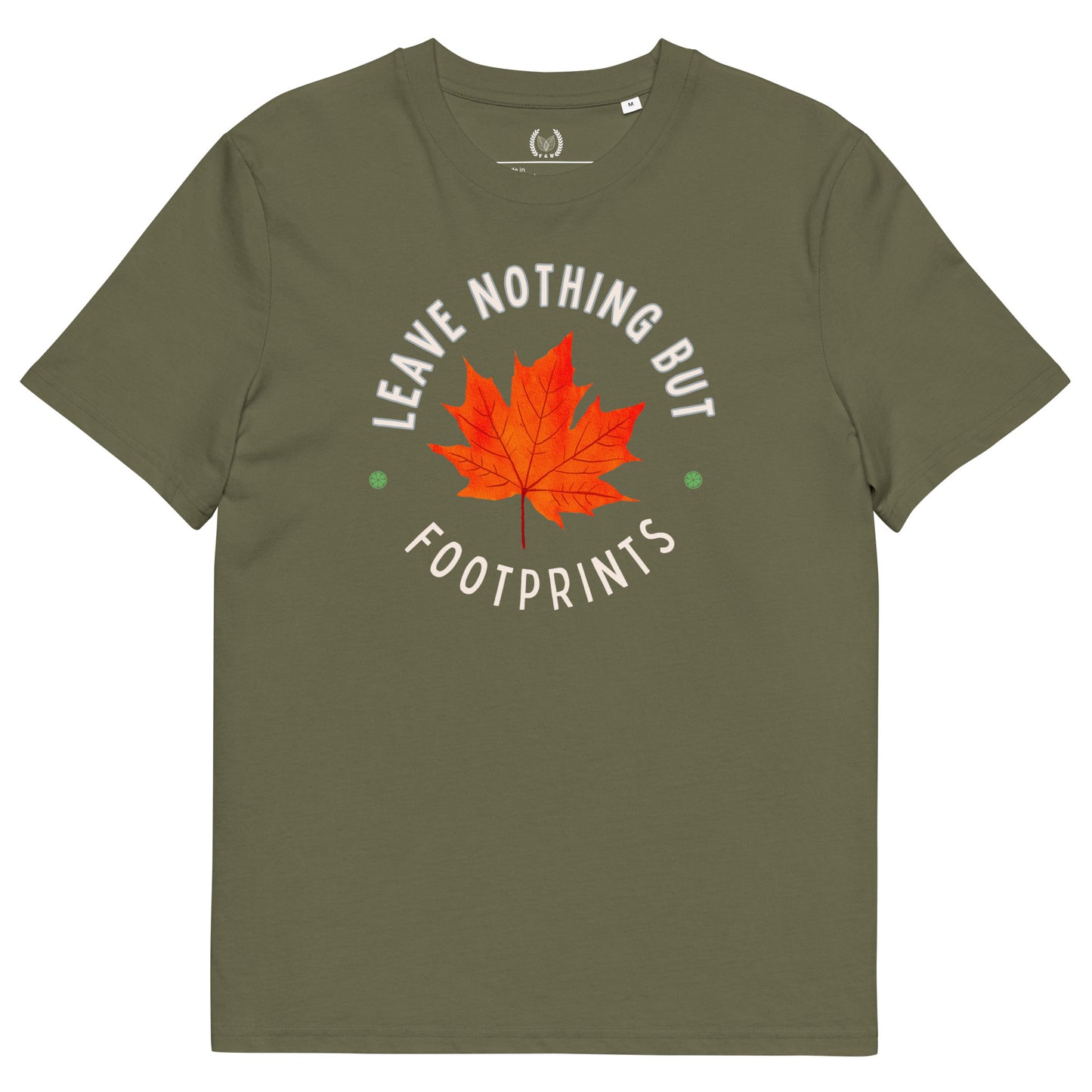 Leave Nothing But Footprints” Organic Cotton Unisex T-Shirt - Fitz & Willow