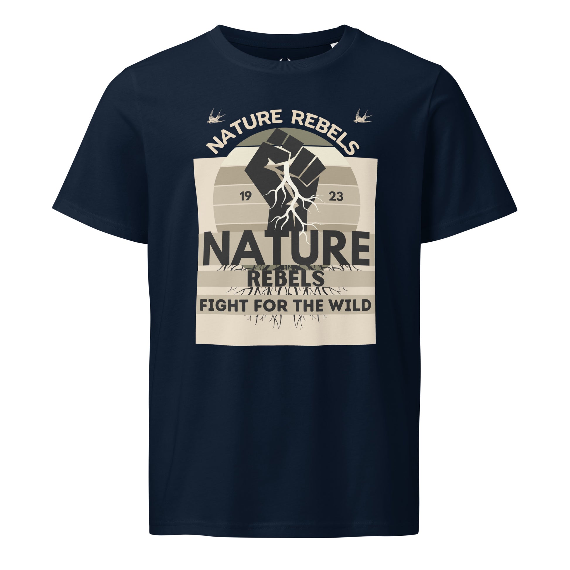 Nature Rebels T-Shirt – 100% Organic Cotton, Eco-friendly - Fitz & Willow