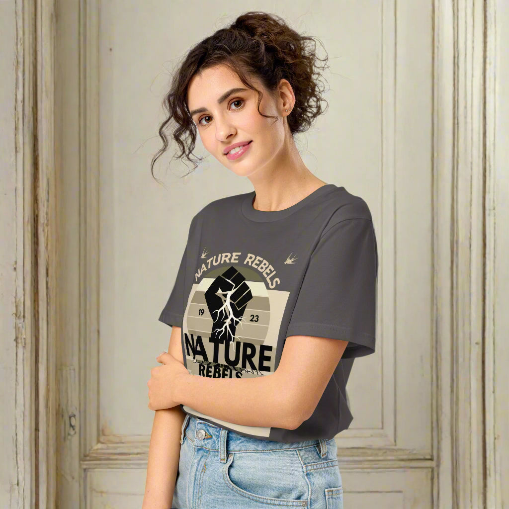 Nature Rebels T-Shirt – 100% Organic Cotton, Eco-friendly - Fitz & Willow