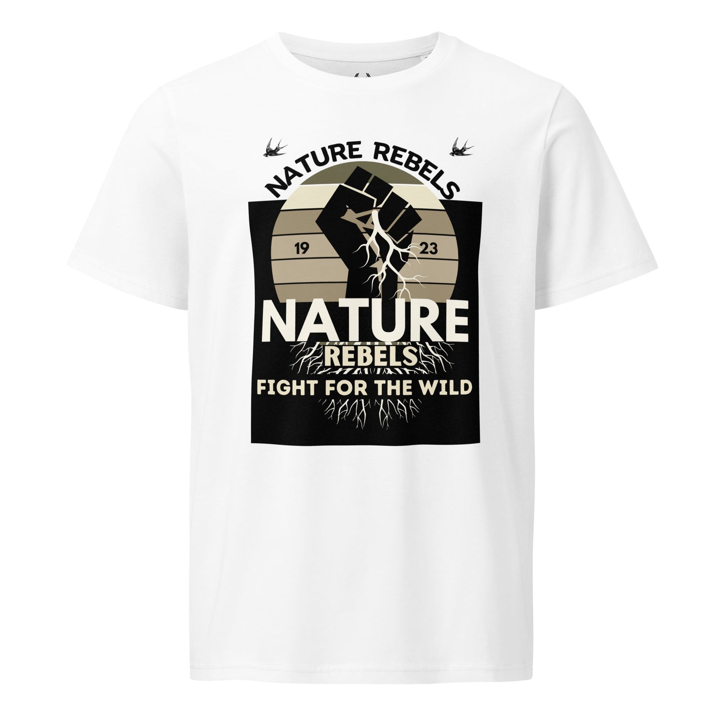 Nature Rebels T-Shirt – 100% Organic Cotton, Eco-friendly - Fitz & Willow
