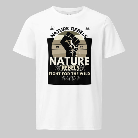 Nature Rebels T-Shirt – 100% Organic Cotton, Eco-friendly - Fitz & Willow