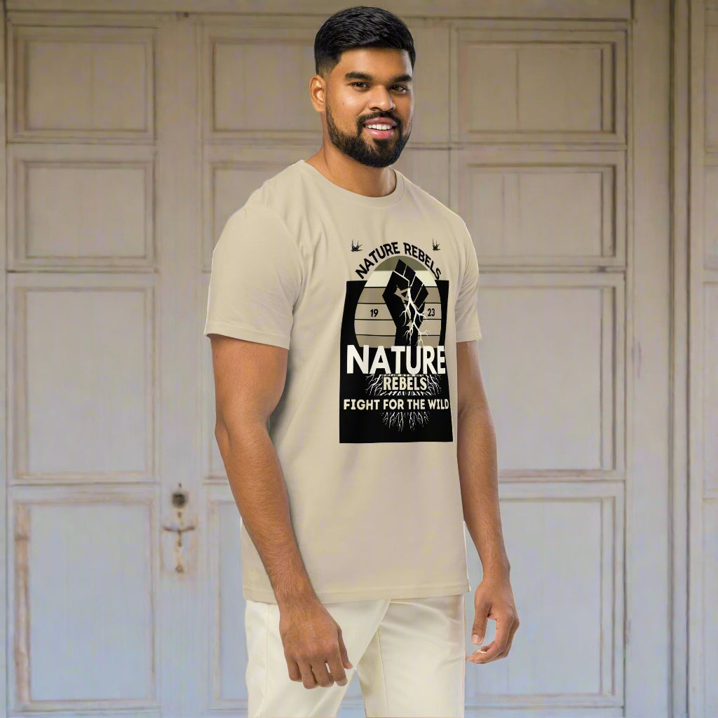 Nature Rebels T-Shirt – 100% Organic Cotton, Eco-friendly - Fitz & Willow