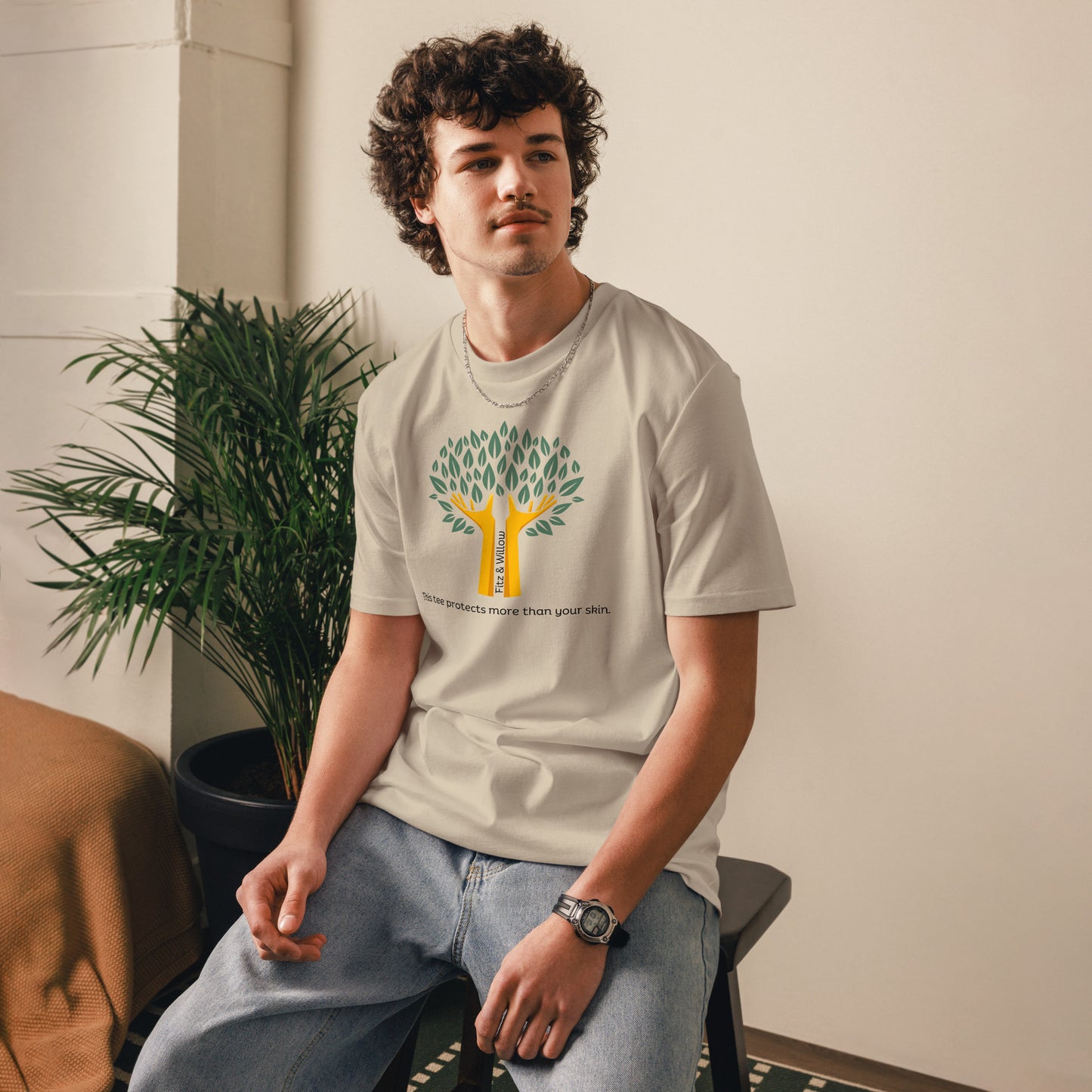 Protect Nature Tee – Organic Cotton, 80% Profits to Wildlife - Fitz & Willow