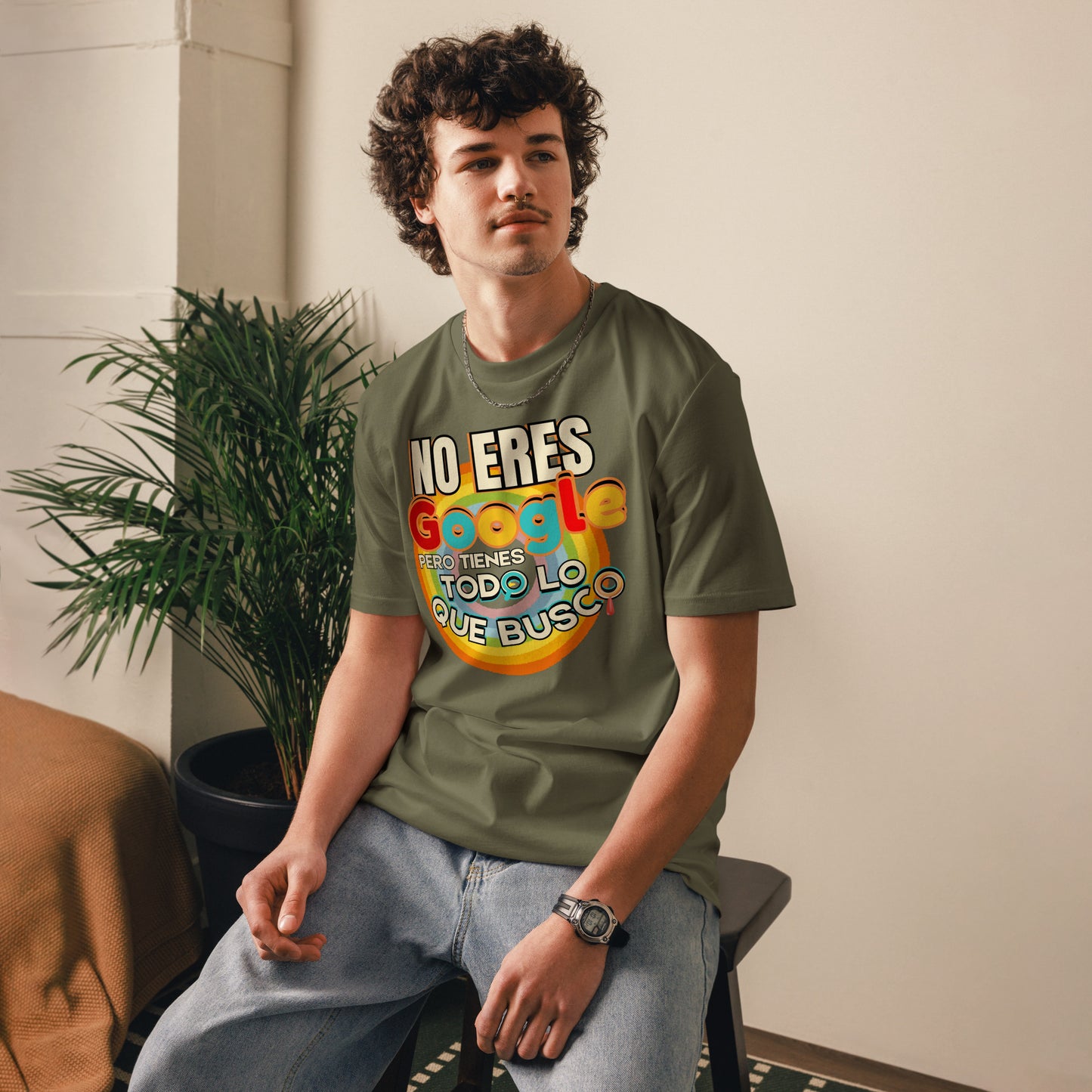 100% Organic Cotton T-Shirt - “You’re Not Google…” - Fitz & Willow