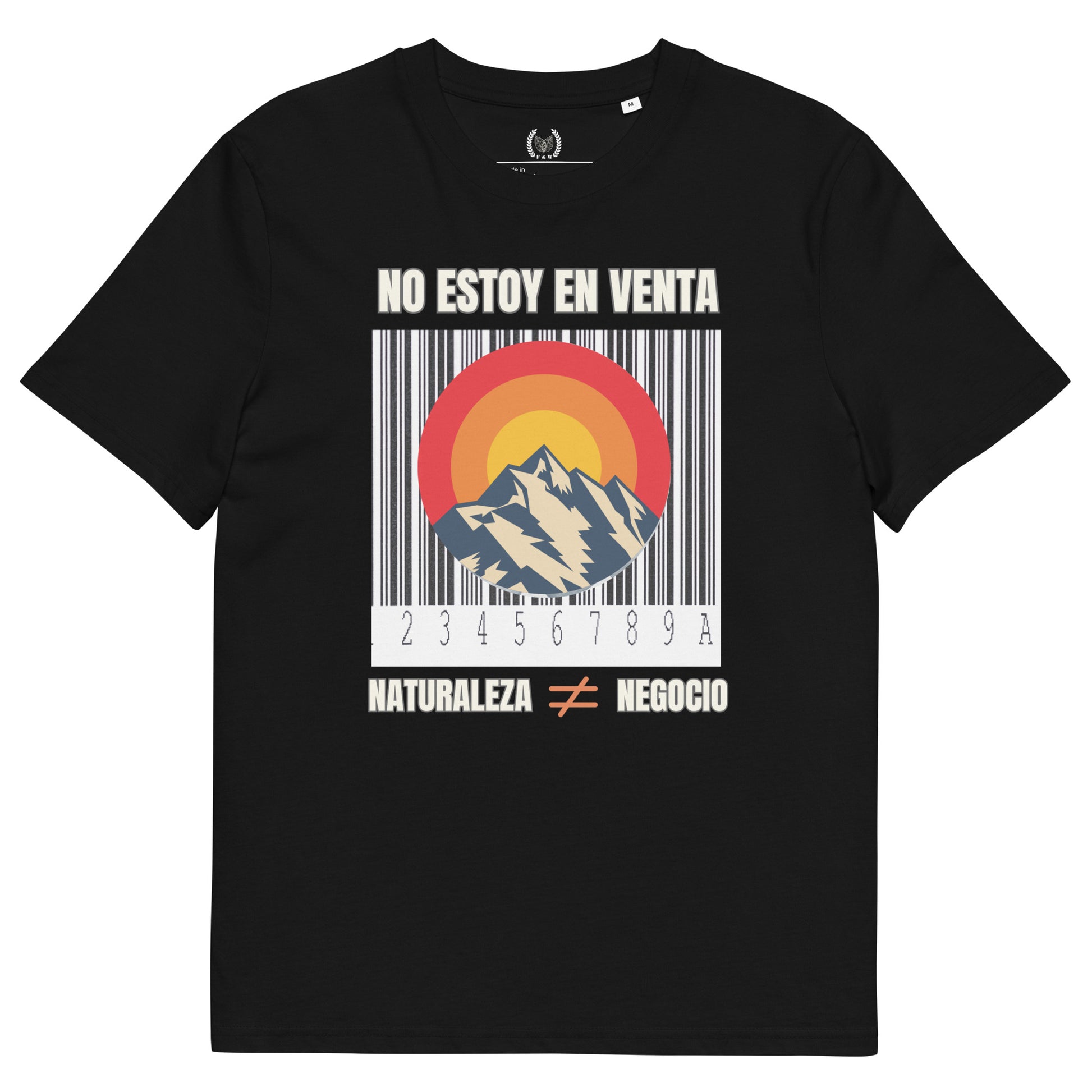 100% Organic Cotton T-Shirt for Nature Lovers – “No estoy en venta” - Fitz & Willow