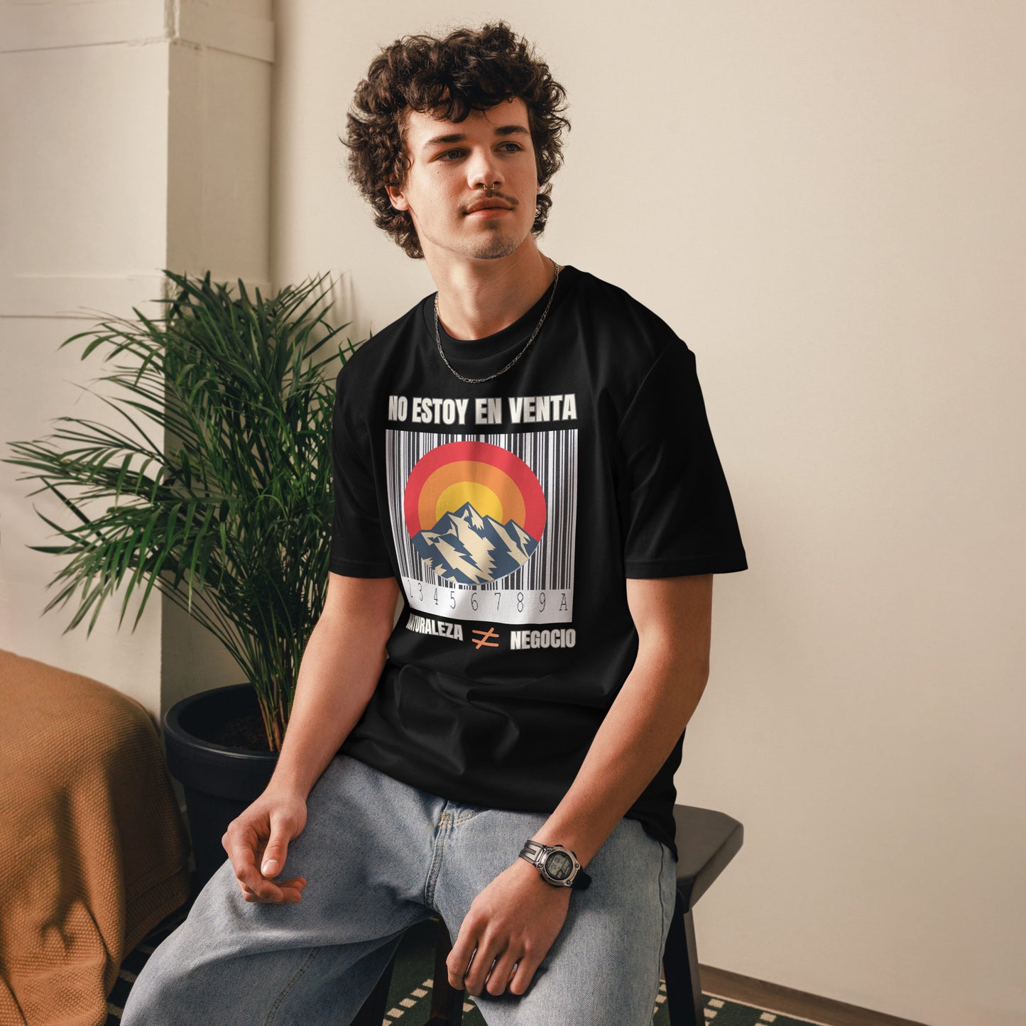 100% Organic Cotton T-Shirt for Nature Lovers – “No estoy en venta” - Fitz & Willow