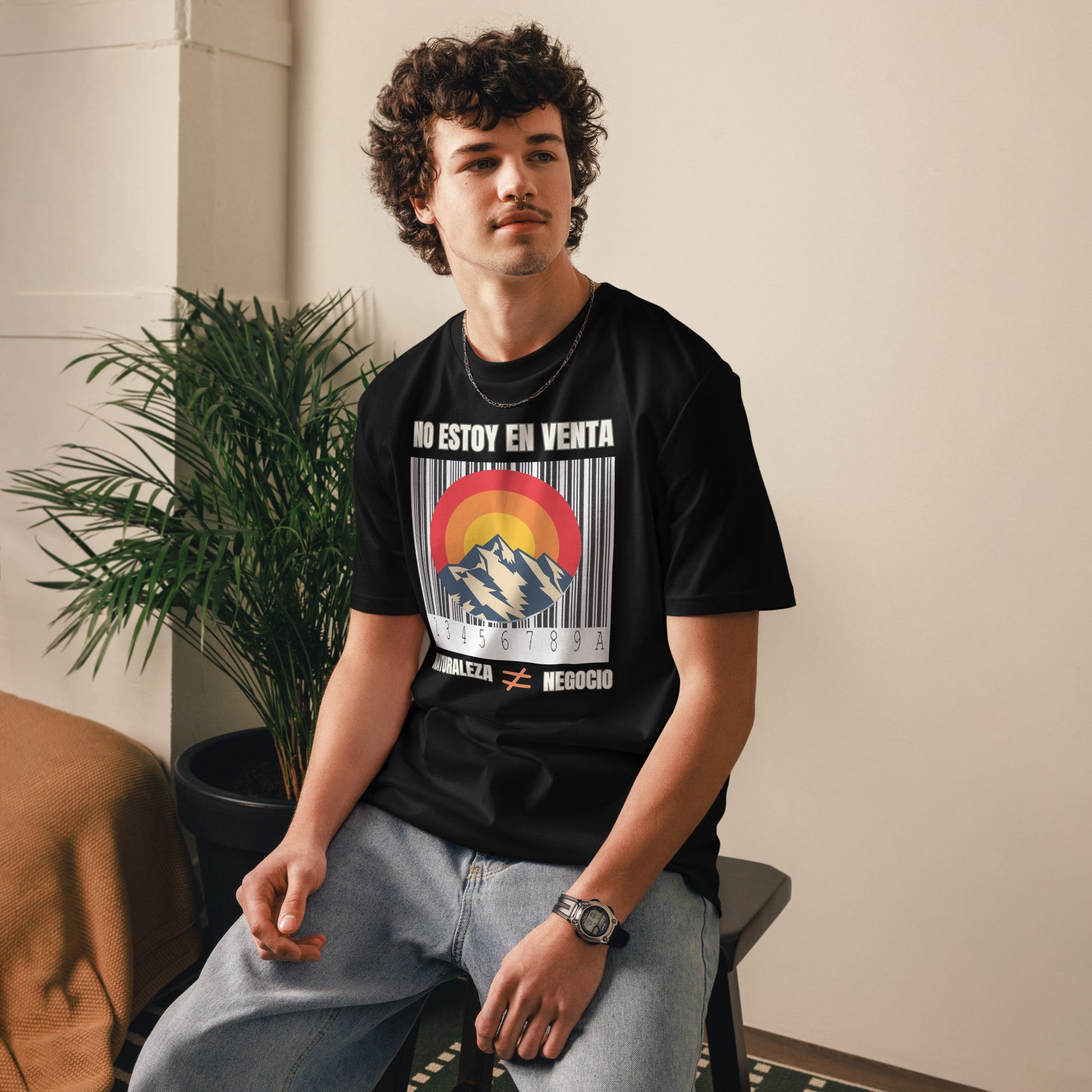 100% Organic Cotton T-Shirt for Nature Lovers – “No estoy en venta” - Fitz & Willow