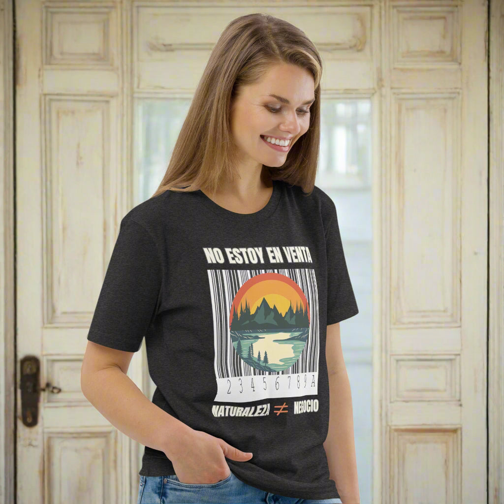 100% Organic Cotton T-Shirt for Nature Lovers – “No estoy en venta” - Fitz & Willow