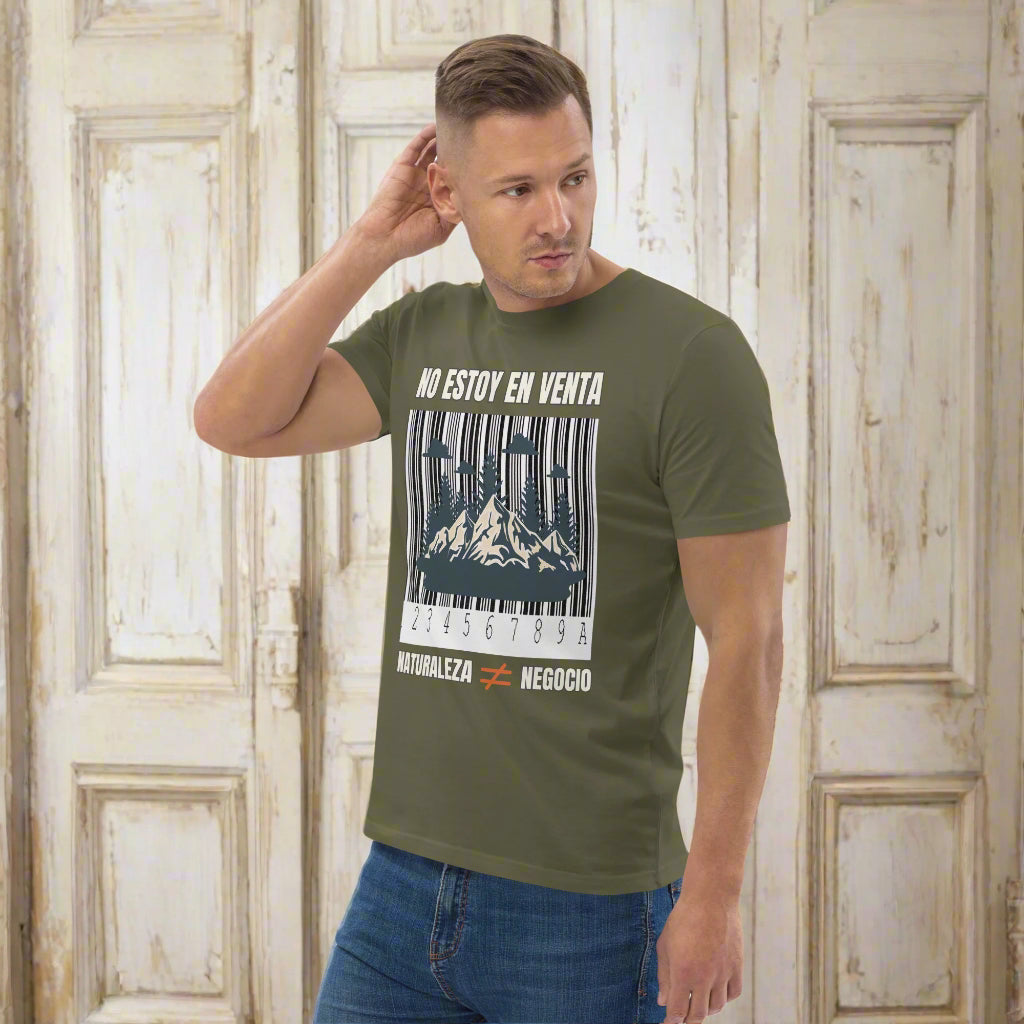 100% Organic Cotton T-Shirt for Nature Lovers – “No estoy en venta” - Fitz & Willow