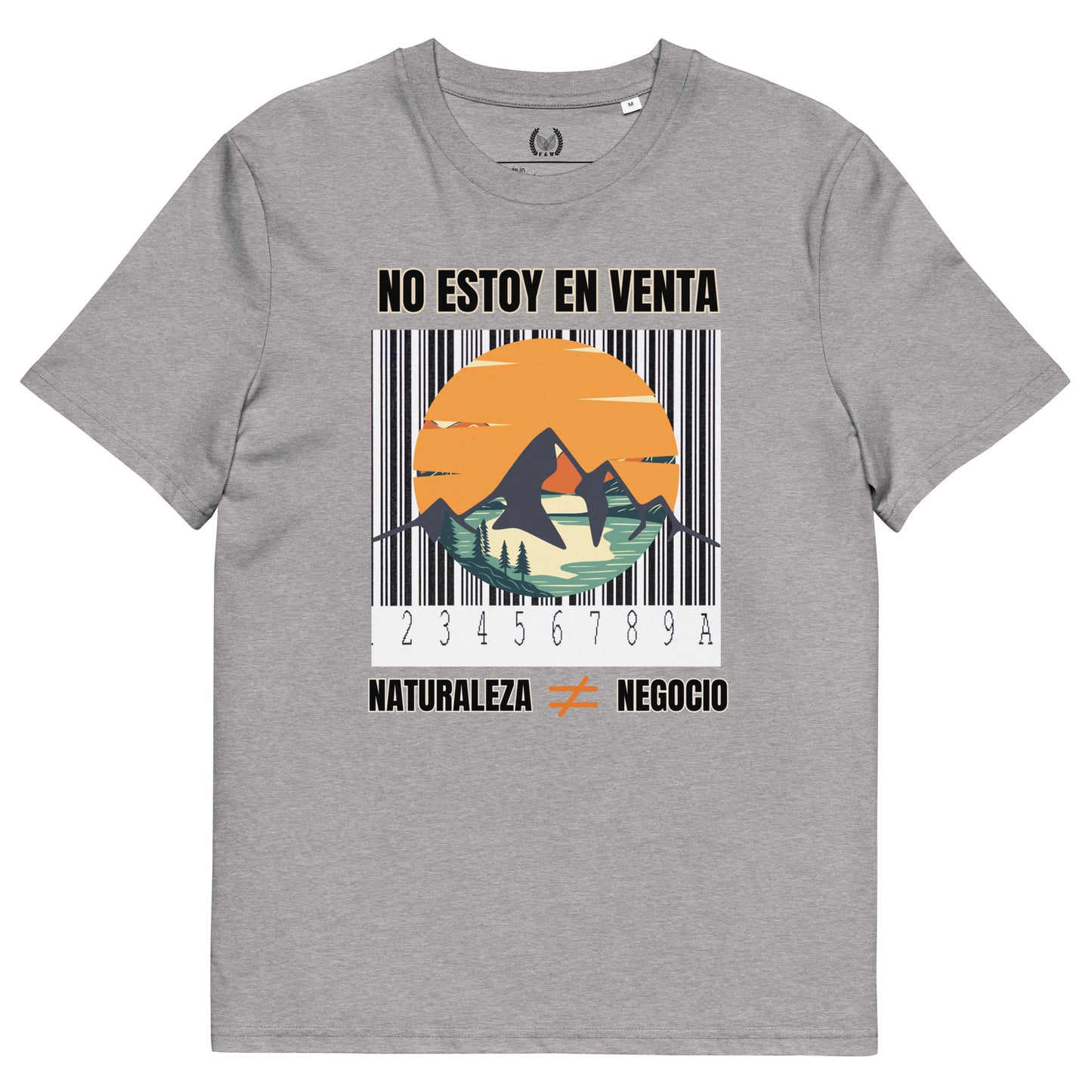 100% Organic Cotton T-Shirt for Nature Lovers – “No estoy en venta” - Fitz & Willow