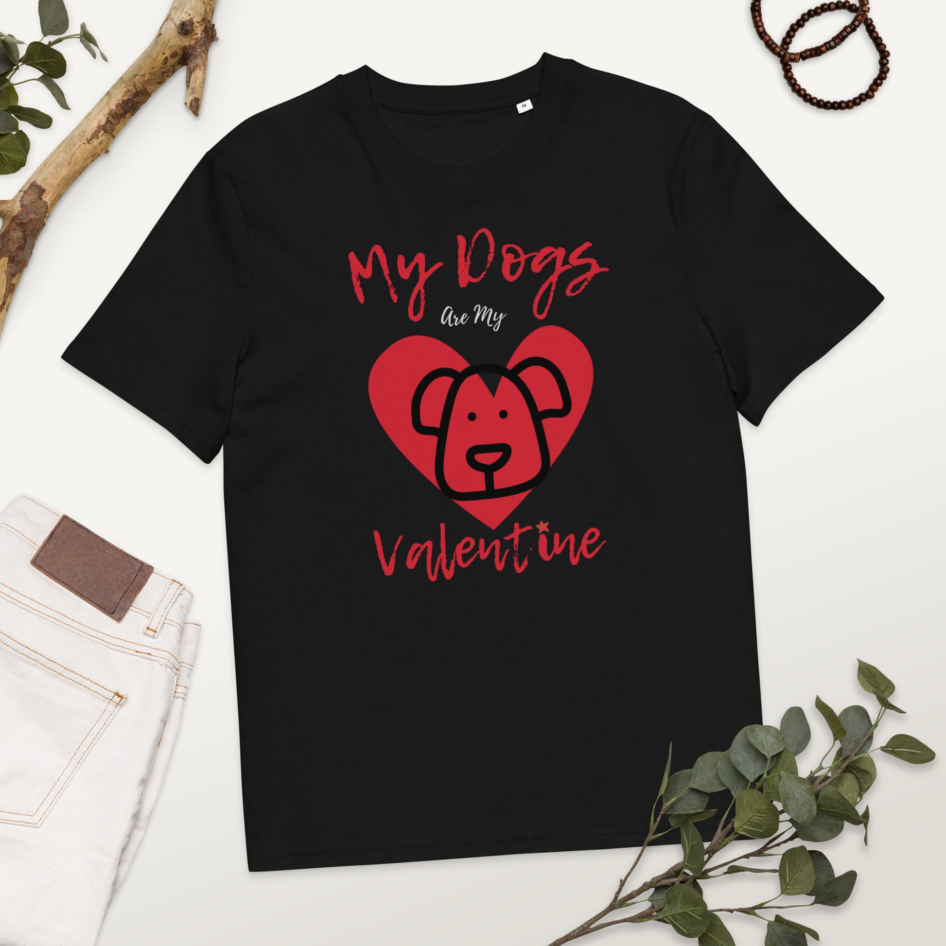 Organic Valentine’s Day T-Shirt for Dog Lovers - Fitz & Willow