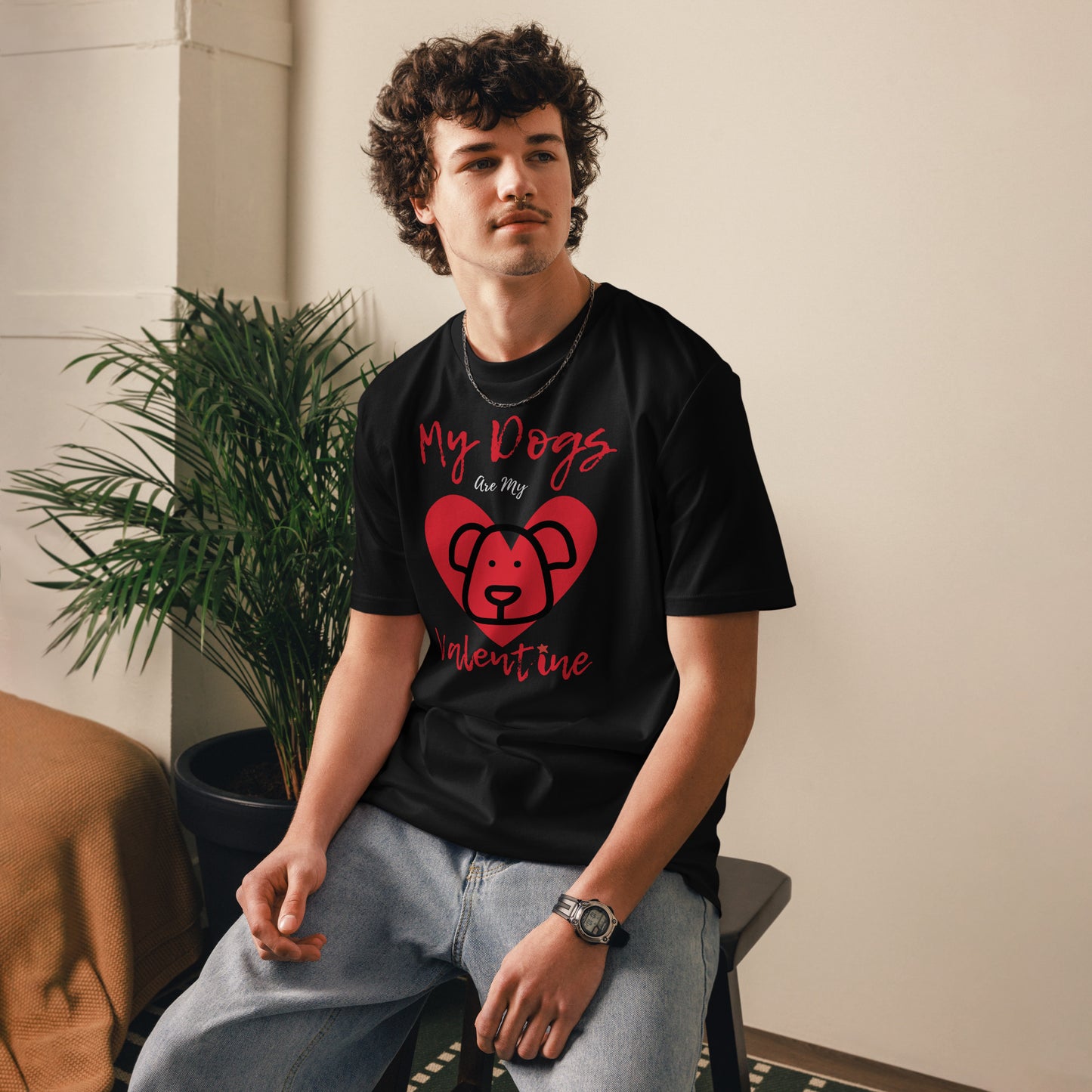 Organic Valentine’s Day T-Shirt for Dog Lovers - Fitz & Willow