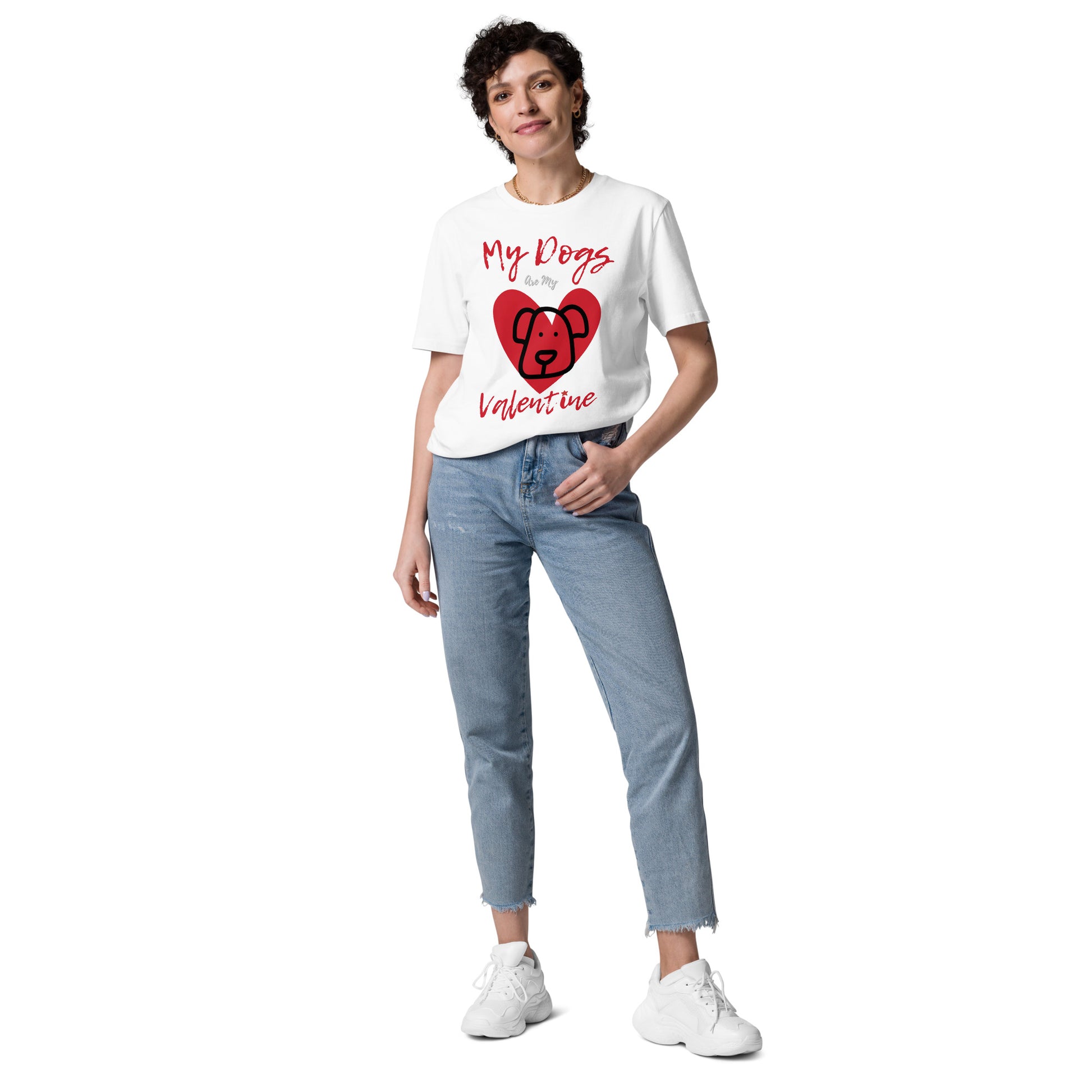 Organic Valentine’s Day T-Shirt for Dog Lovers - Fitz & Willow