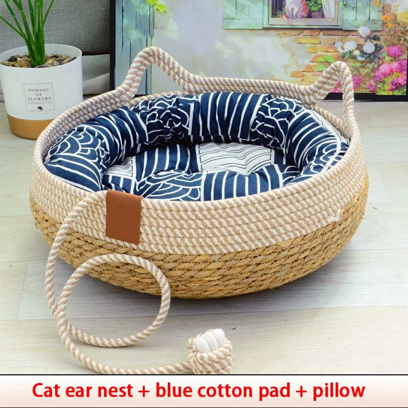 Fitz & Willow, Bamboo Cat Bed - Fitz & Willow