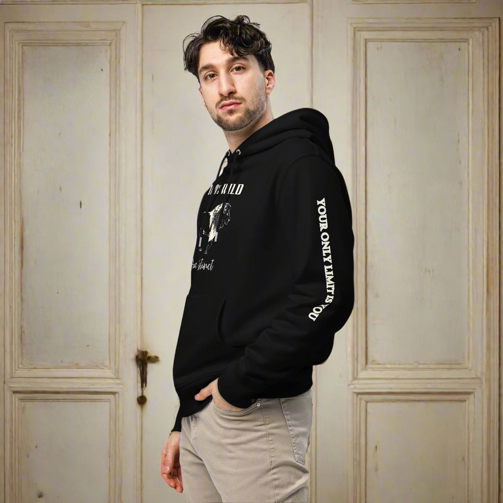 Vegan Hoodie with Lion Print – Ethical & Inspiring - Fitz & Willow