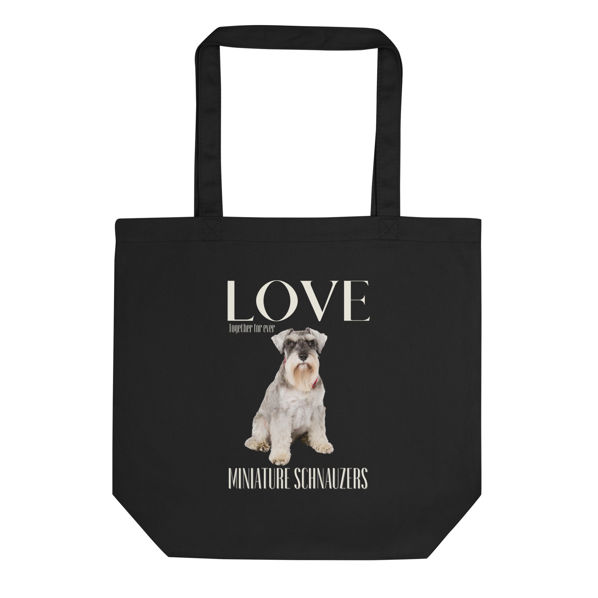 Sustainable Tote Bag, Miniature Schnauzer Lovers - Fitz & Willow