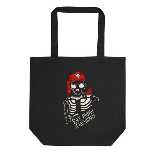 Halloween Sculls, Eco Tote Bag - Fitz & Willow