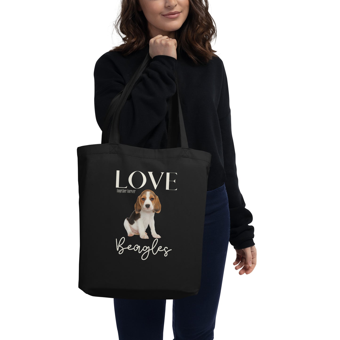 Eco Tote Bag, Beagle lovers - Fitz & Willow