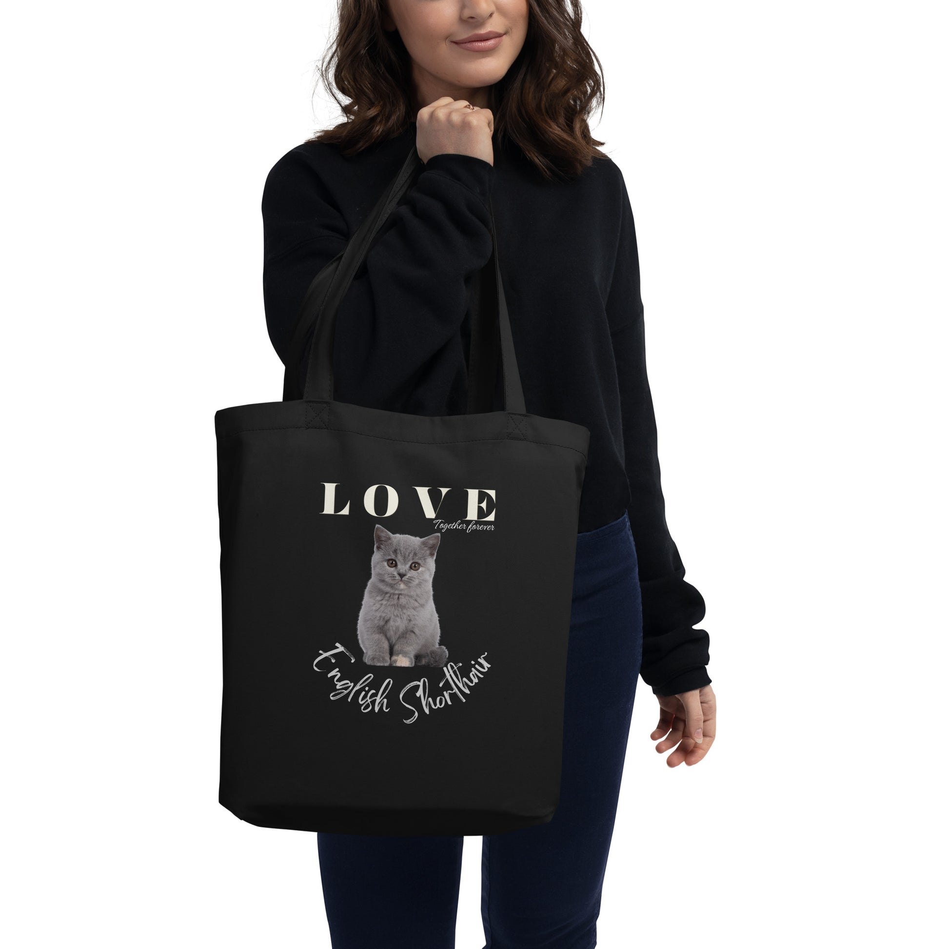 British Shorthair lovers, Eco Tote Bag, - Fitz & Willow