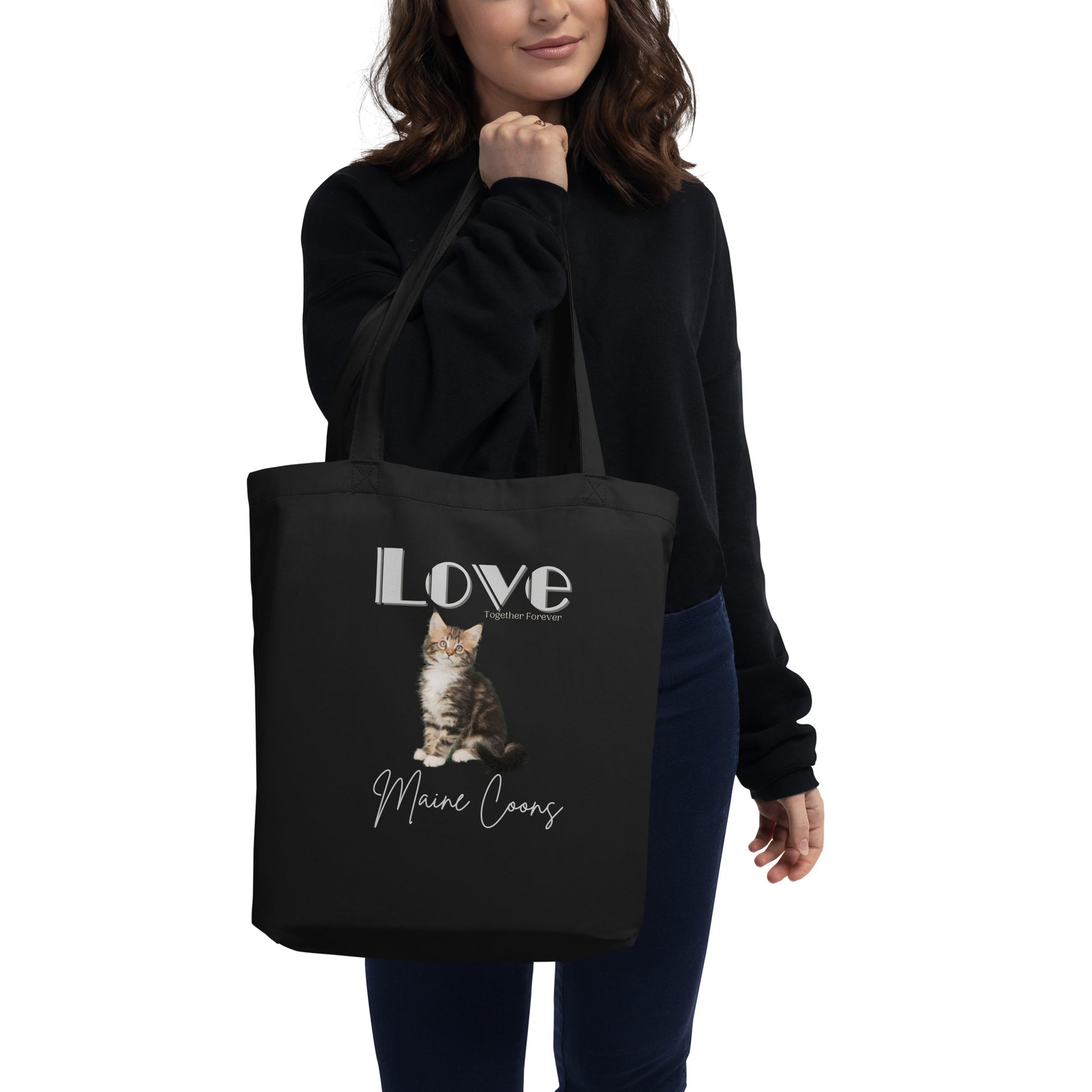 Maine Coon, Eco Tote Bag - Fitz & Willow