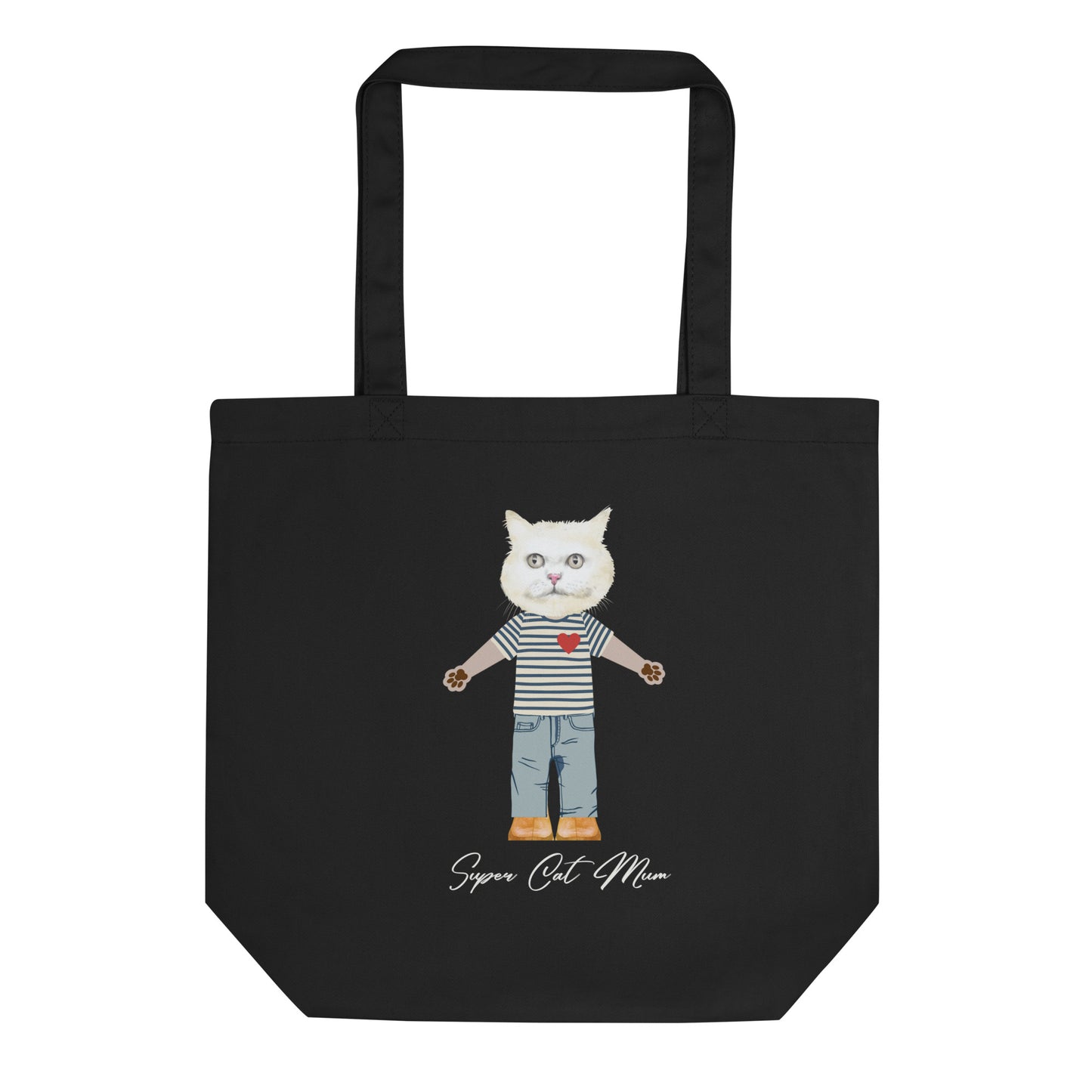 Super Cat Mum, sustainable Tote Bag - Fitz & Willow