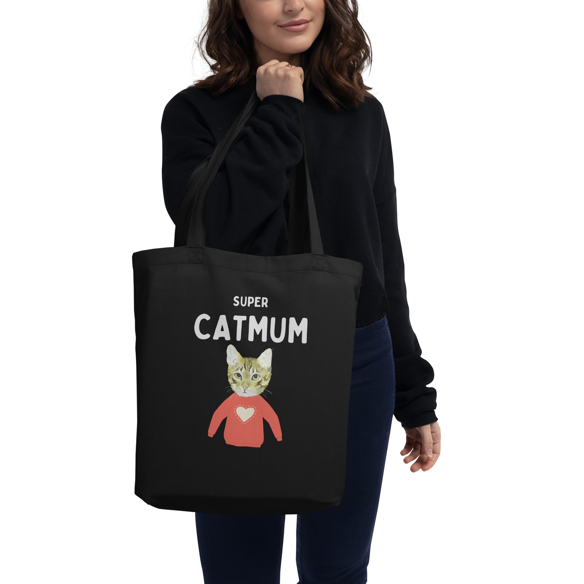 Super Cat Mum, Eco Tote Bag - Fitz & Willow