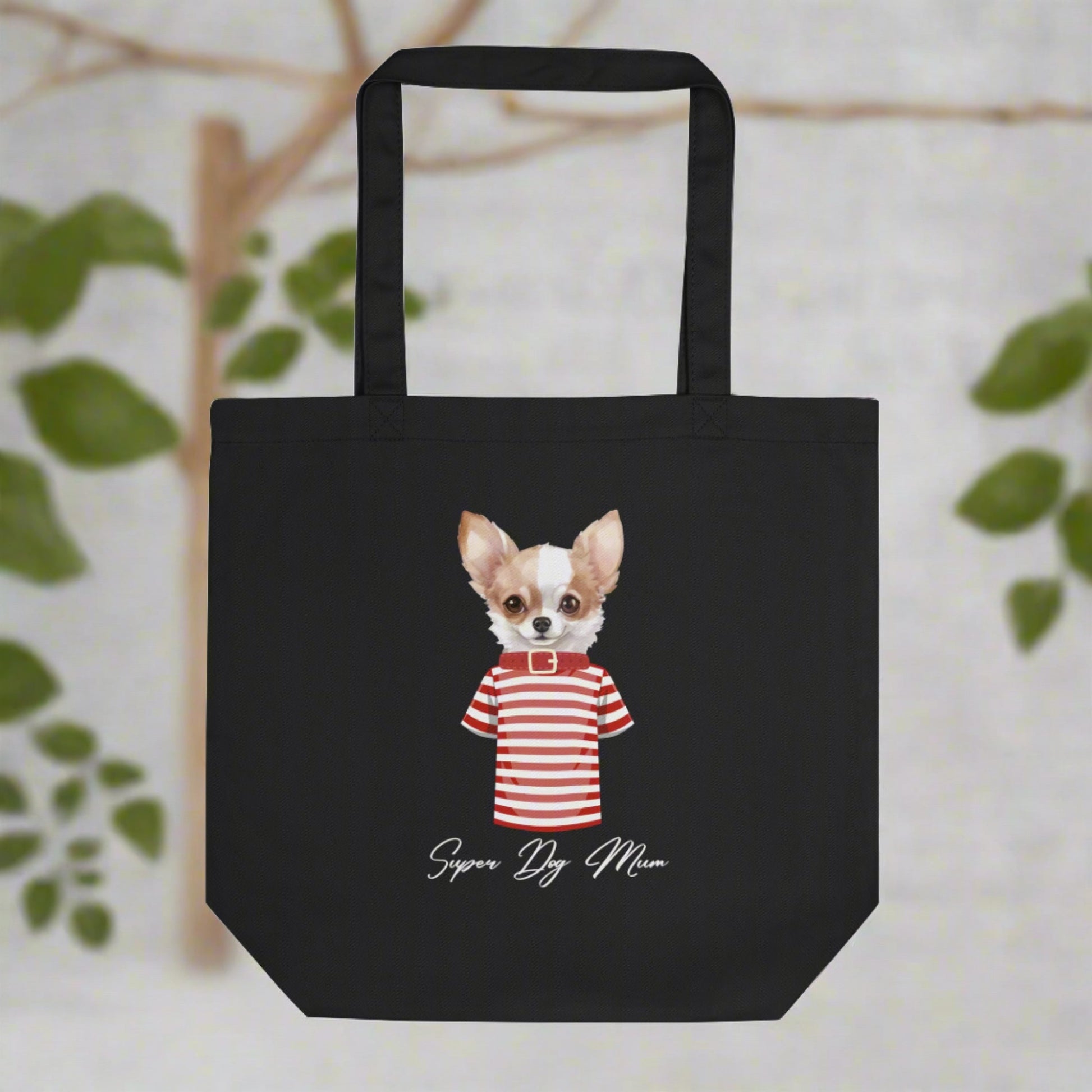 Chihuahua super dog mum, Eco Tote Bag - Fitz & Willow