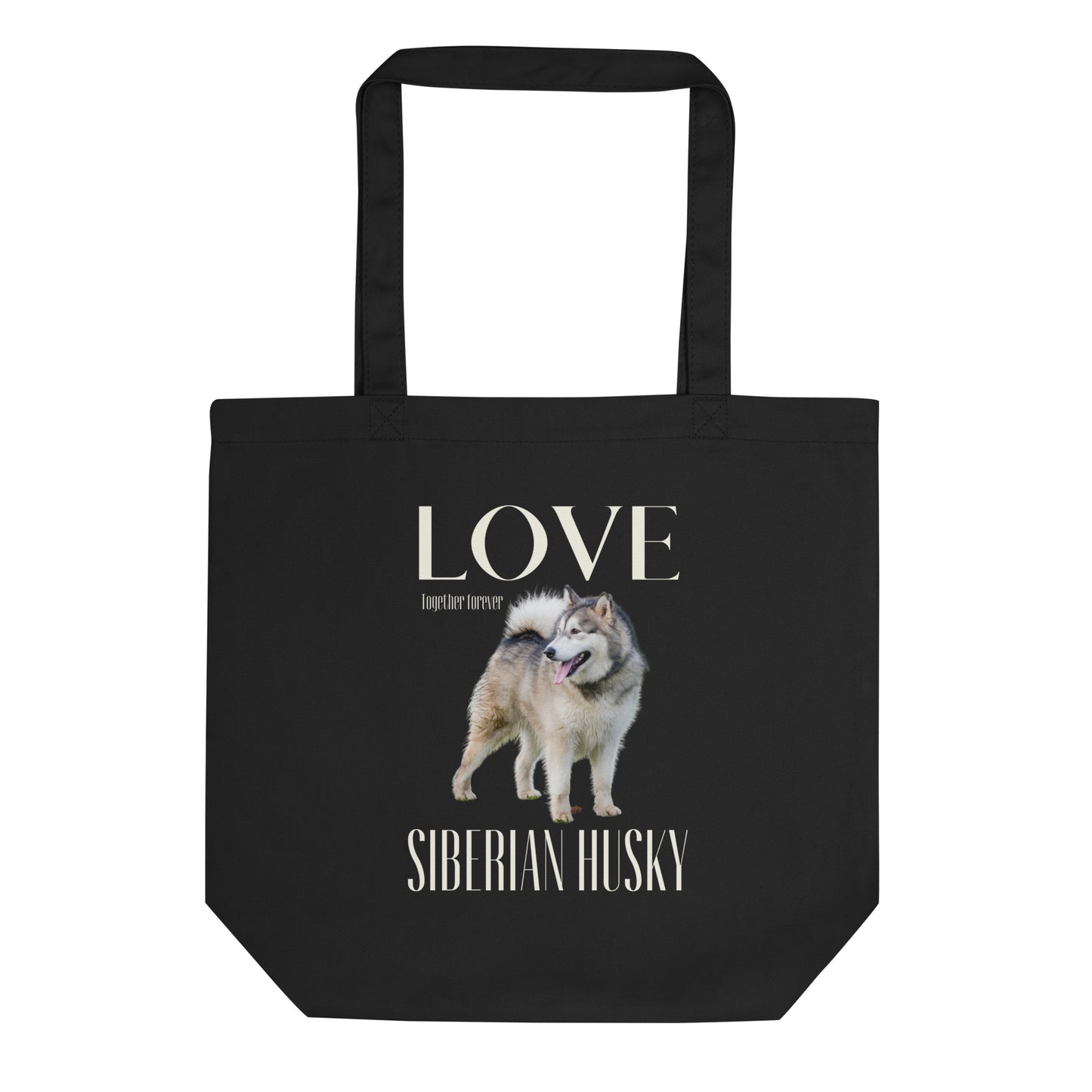 Siberian Husky, Eco Tote Bag - Fitz & Willow