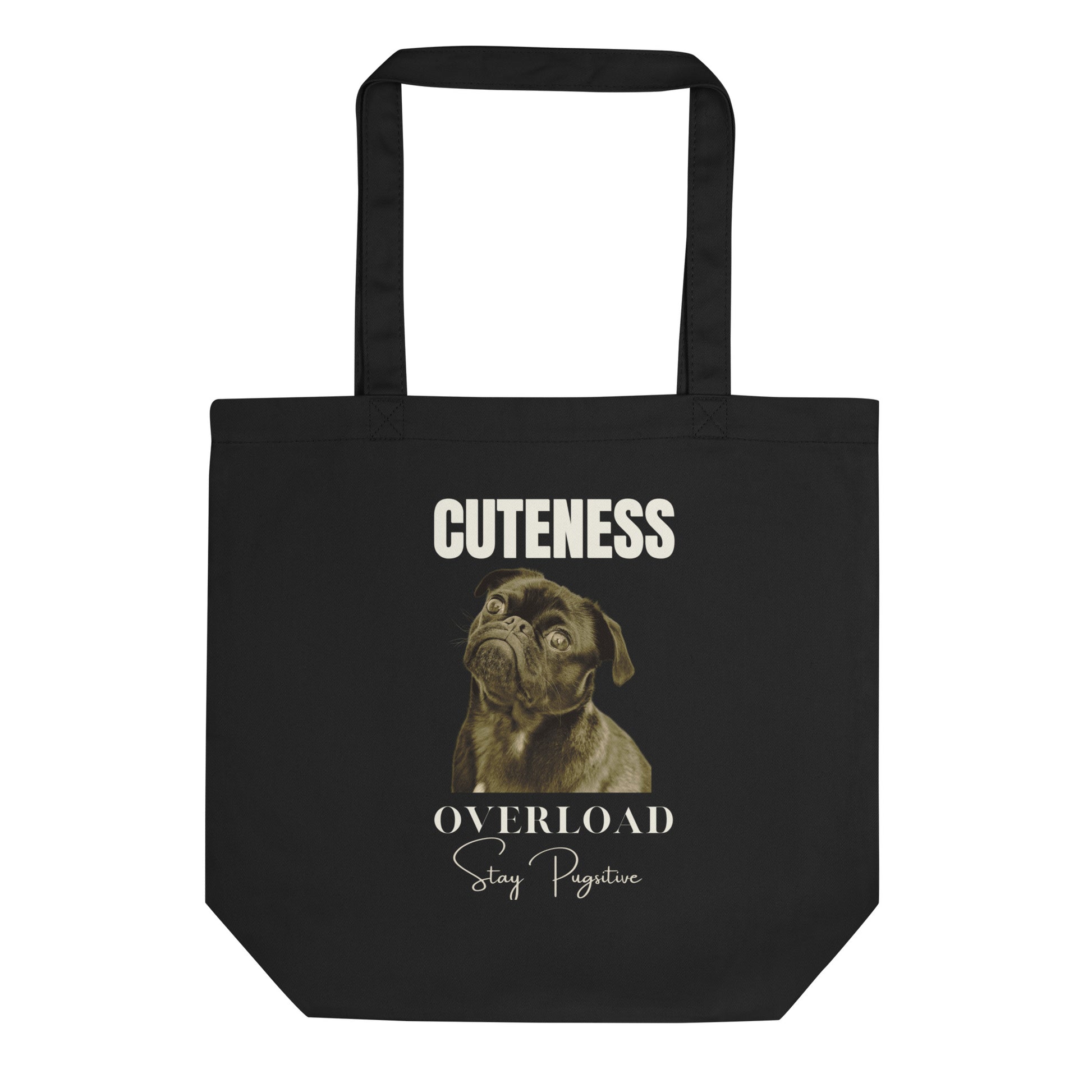 Sustainable Tote Bag, Pug Lovers - Fitz & Willow