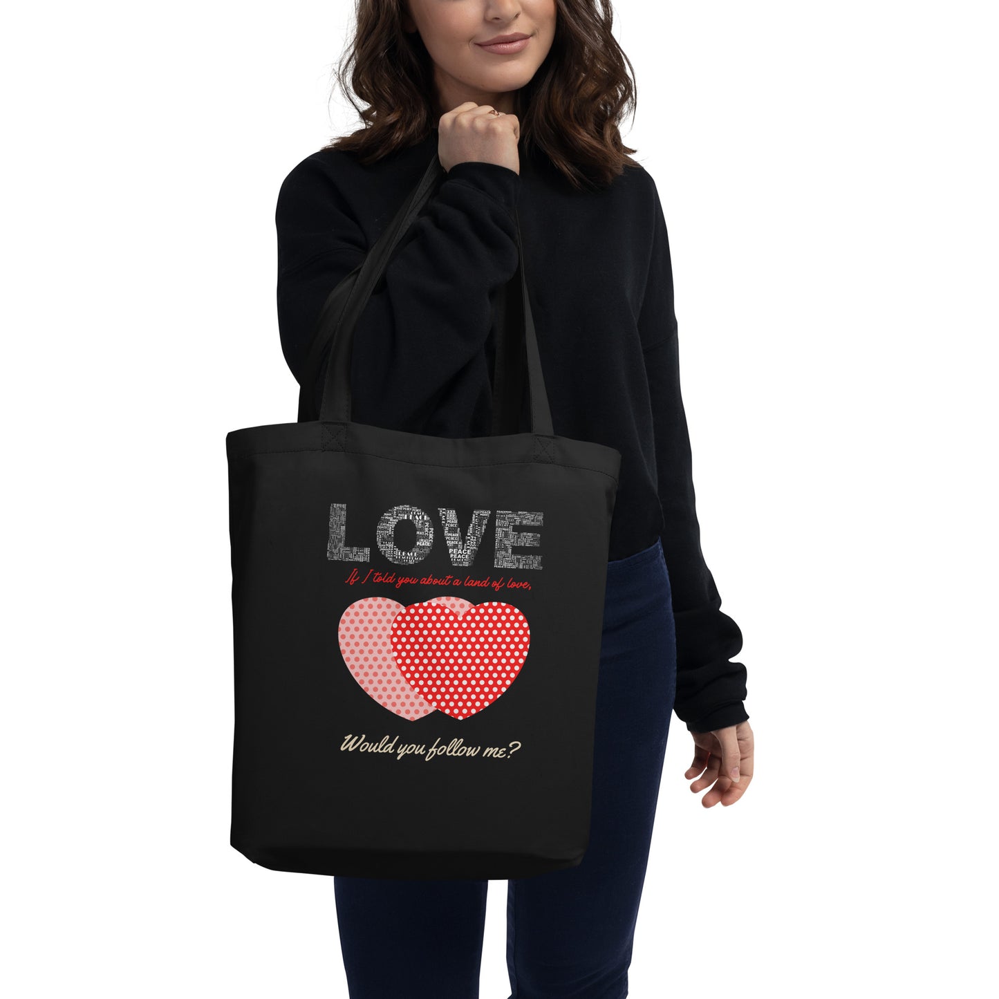 Sweet love, sustainable Tote Bag - Fitz & Willow