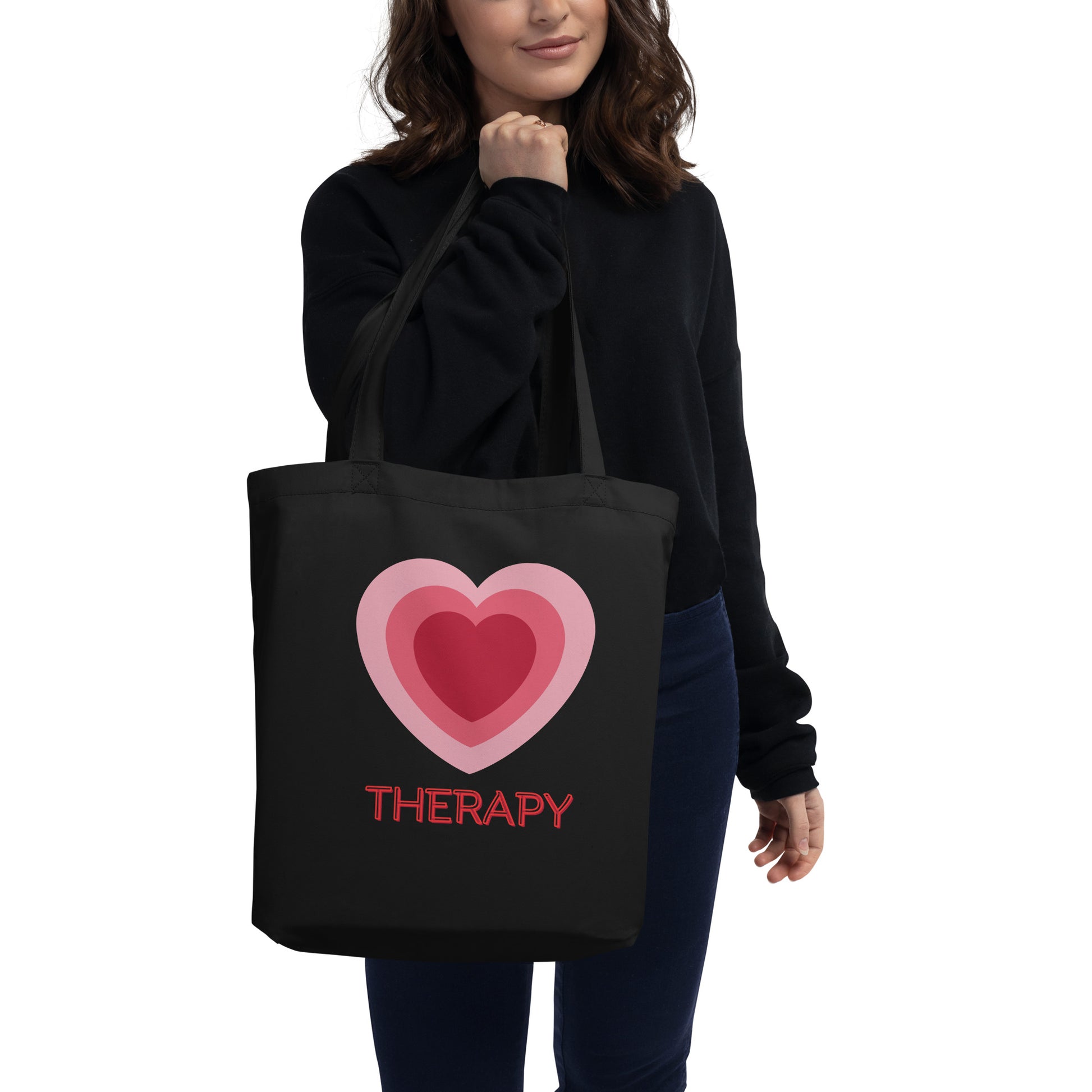 Love Therapy, sustainable Tote Bag - Fitz & Willow