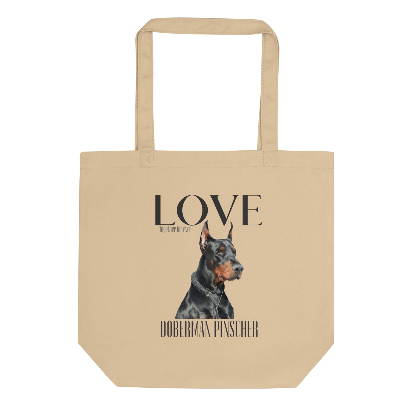 Sustainable Tote Bag, Doberman Lovers - Fitz & Willow