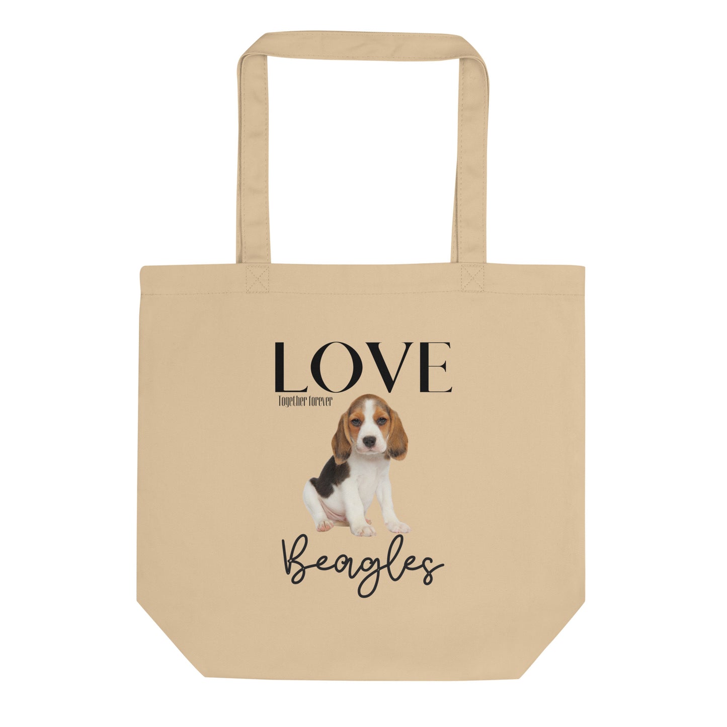 Eco Tote Bag, Beagle lovers - Fitz & Willow