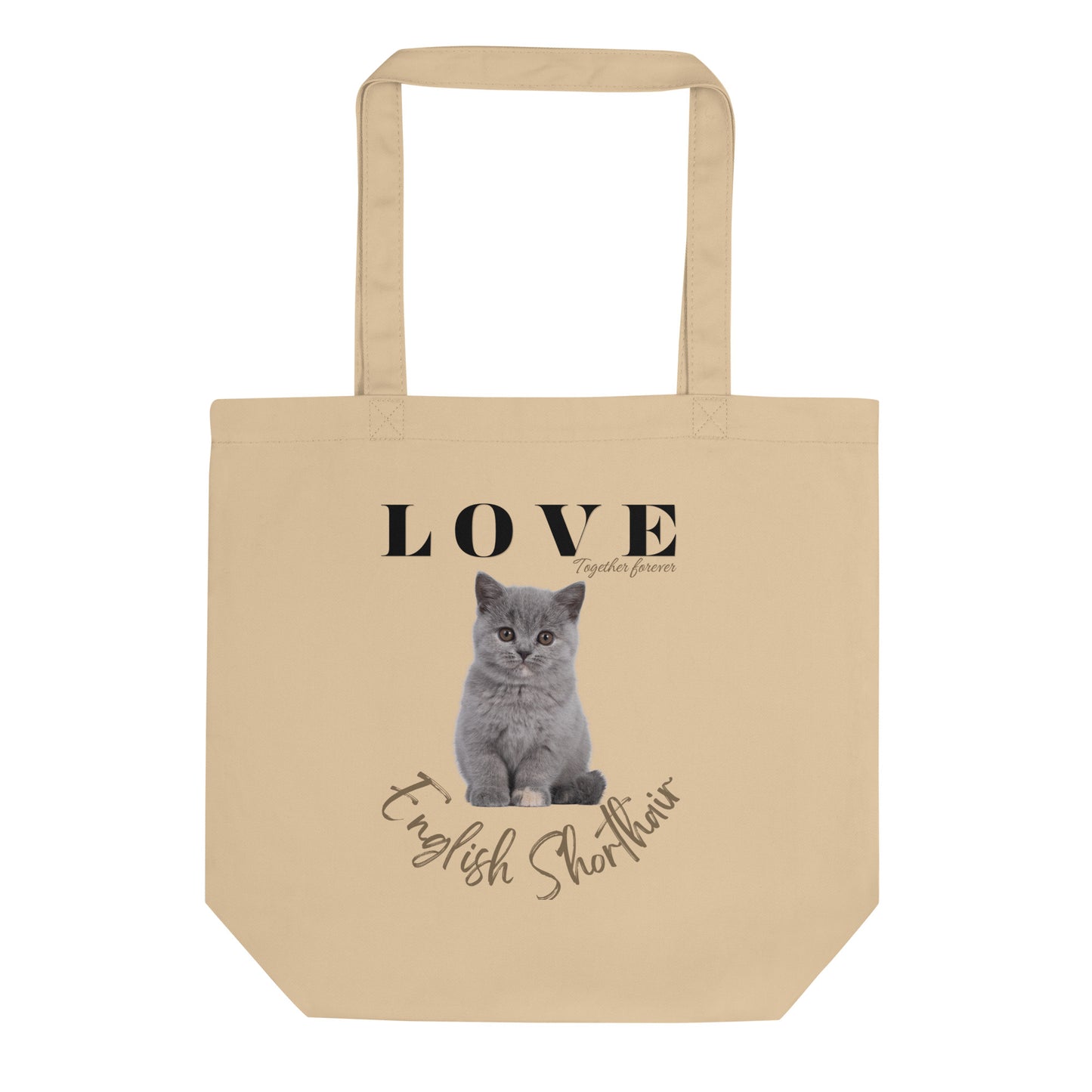 British Shorthair lovers, Eco Tote Bag, - Fitz & Willow