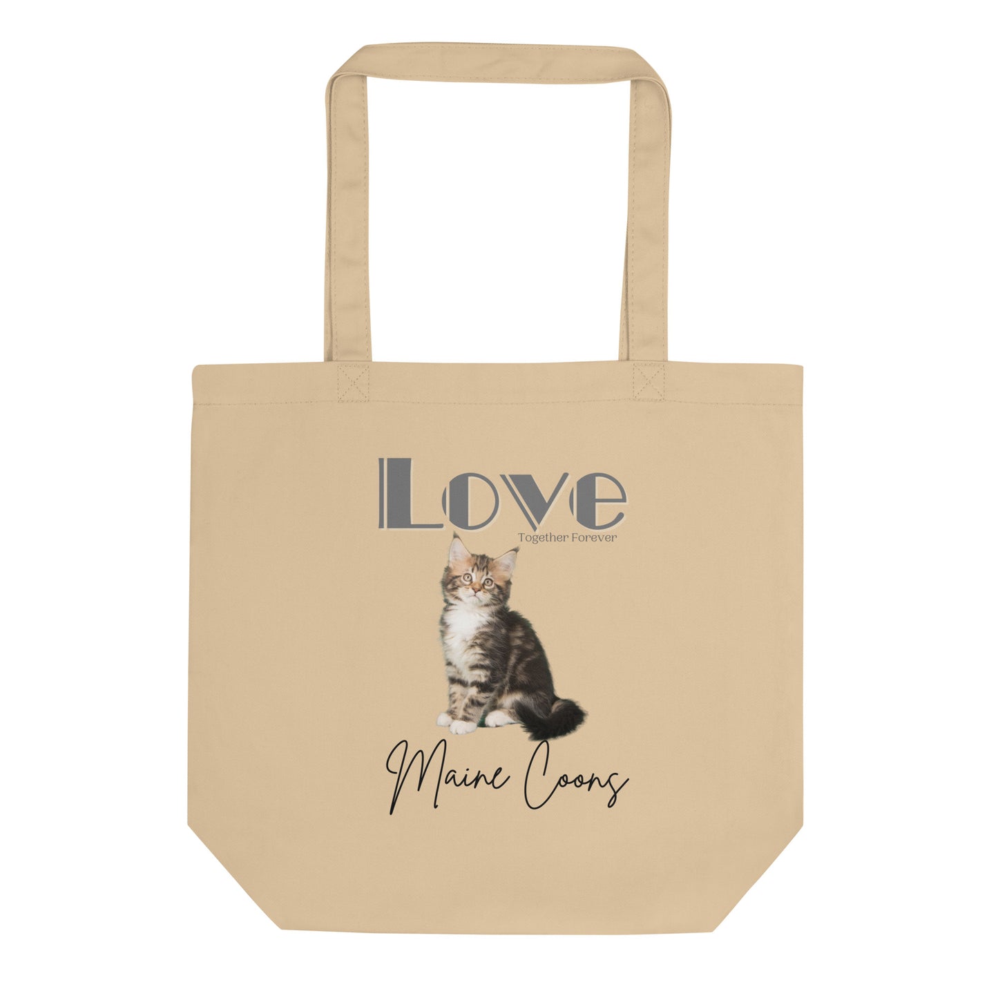 Maine Coon, Eco Tote Bag - Fitz & Willow