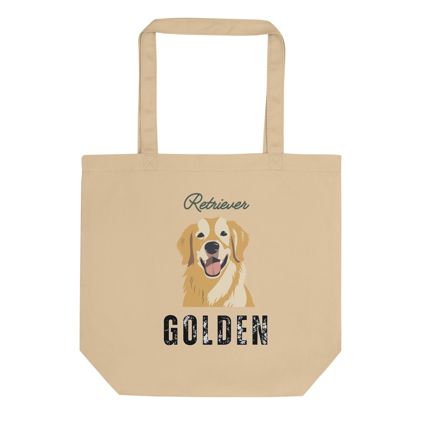 Golden Retriever, eco tote bag - Fitz & Willow