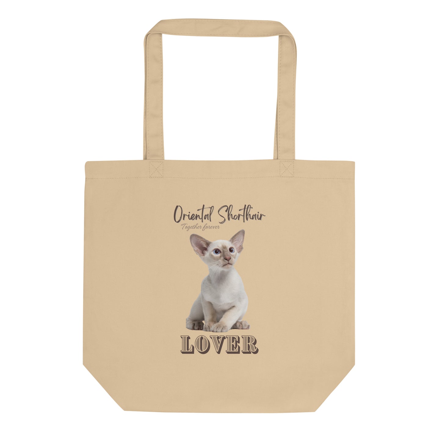 Oriental Shorthair, Eco Tote Bag - Fitz & Willow