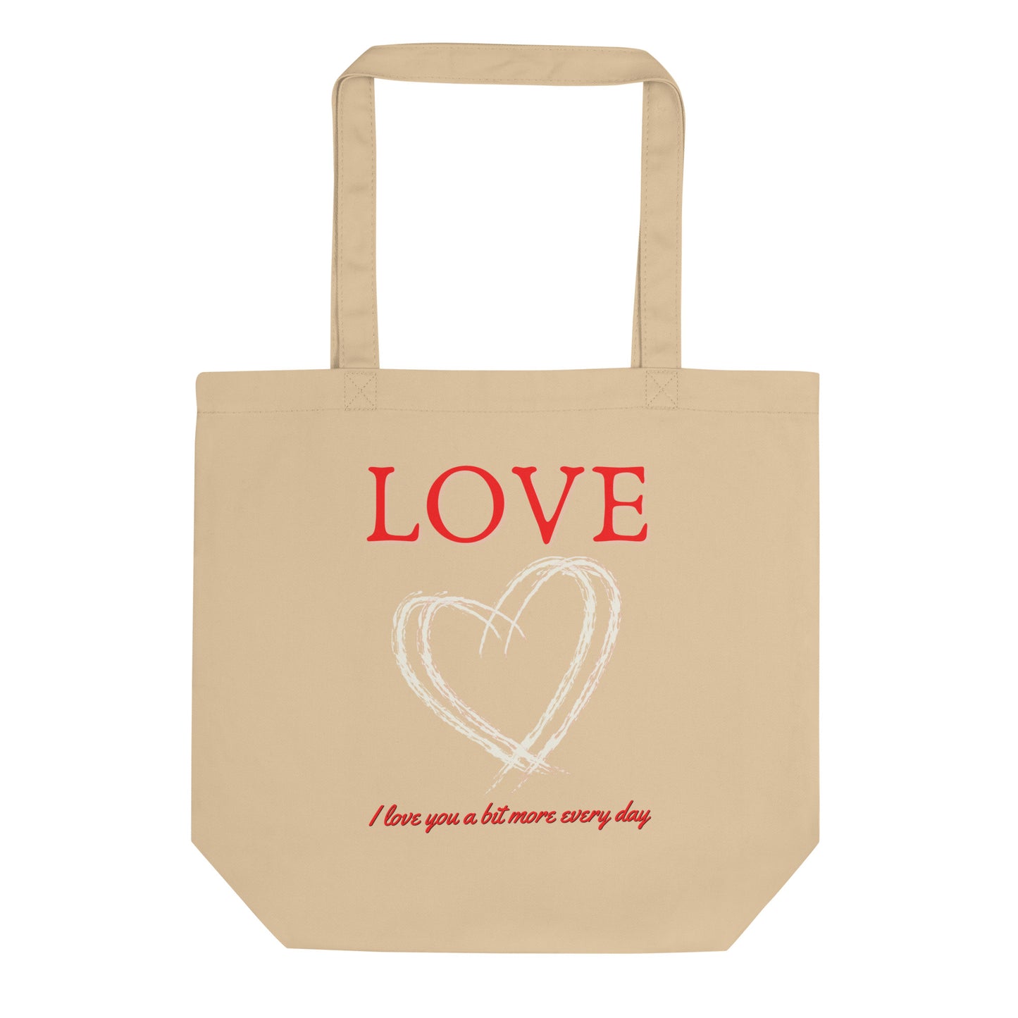 Loving you, sustainable Tote Bag - Fitz & Willow