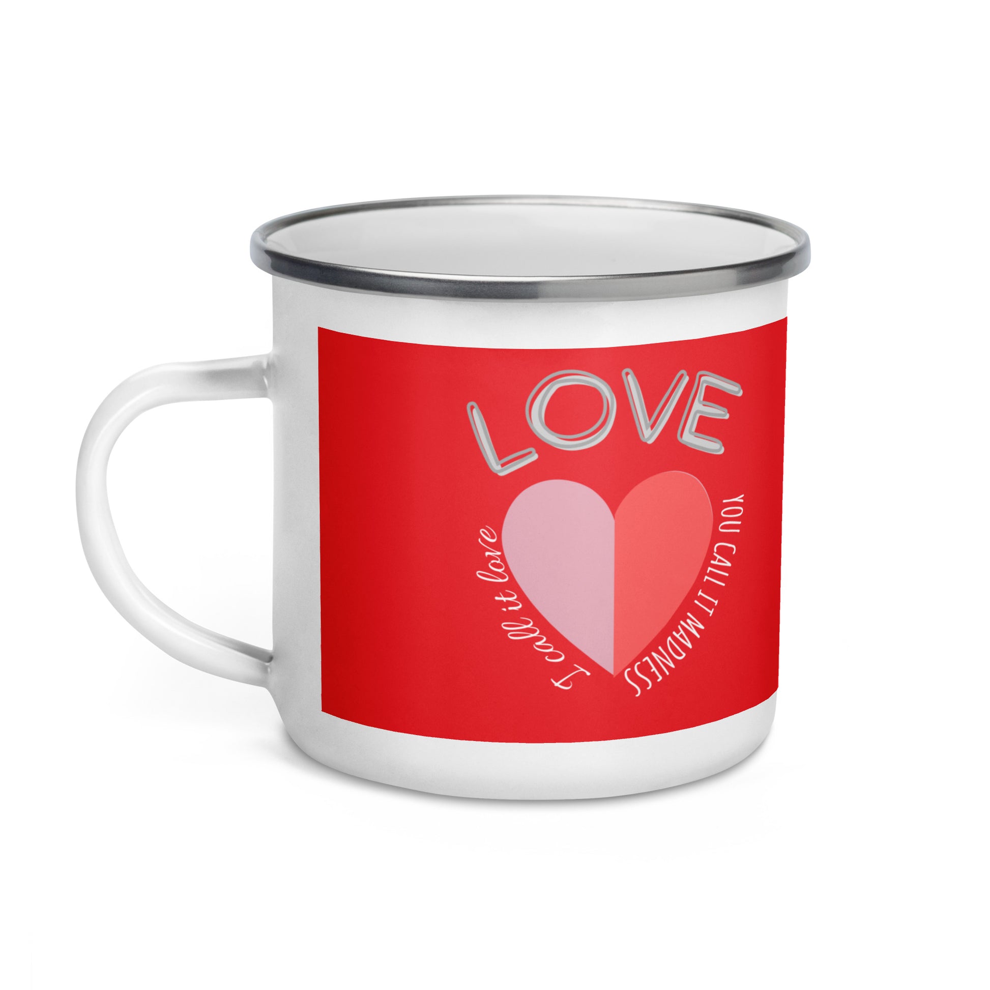 Enamel Mug Crazy Love - Fitz & Willow