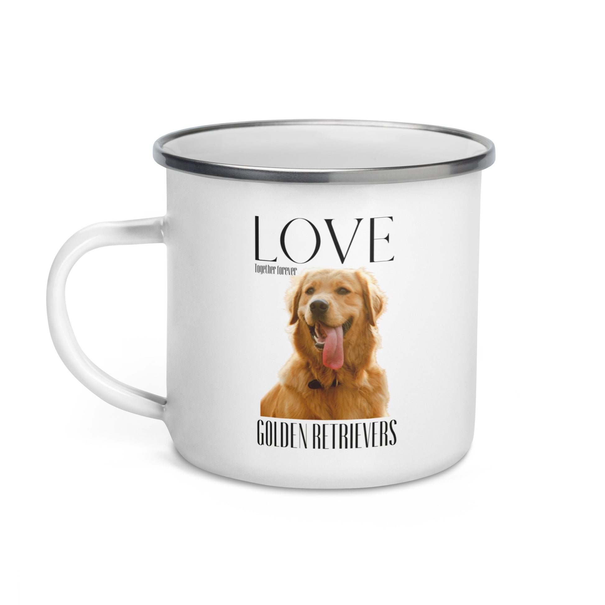 Enamel Mug My Faithful Golden Retriever - Fitz & Willow