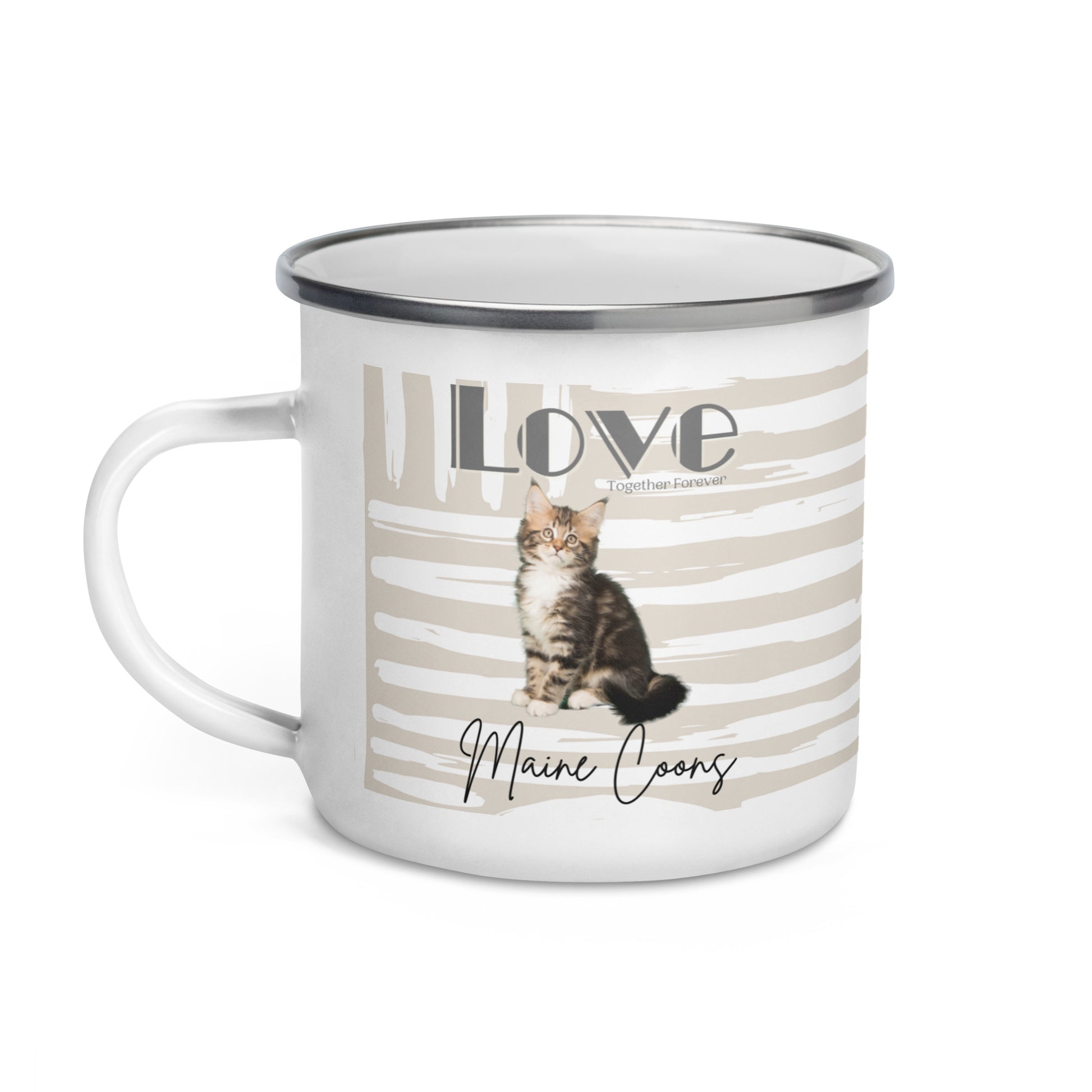 Enamel Mug, Maine Coon Lovers - Fitz & Willow