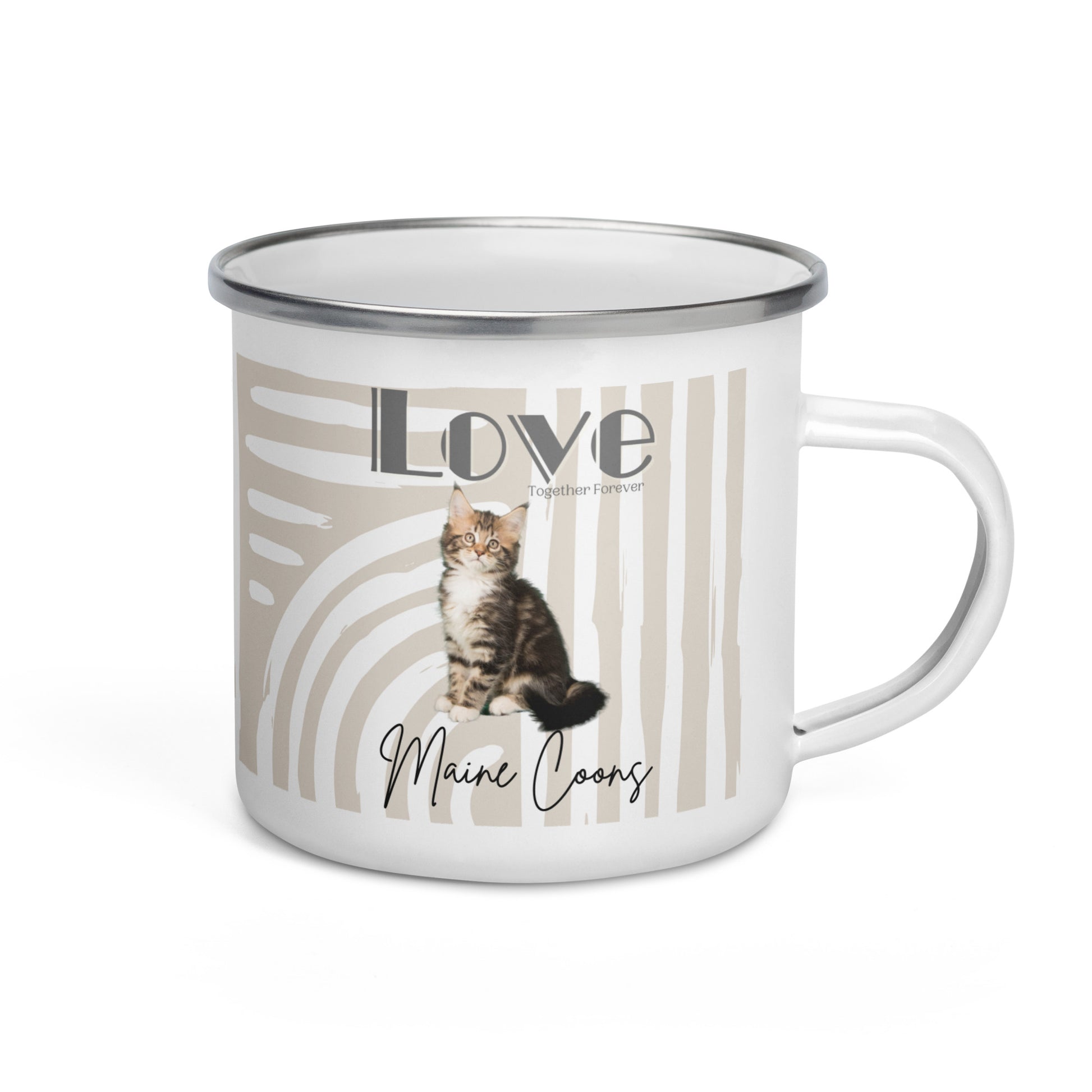 Enamel Mug, Maine Coon Lovers - Fitz & Willow