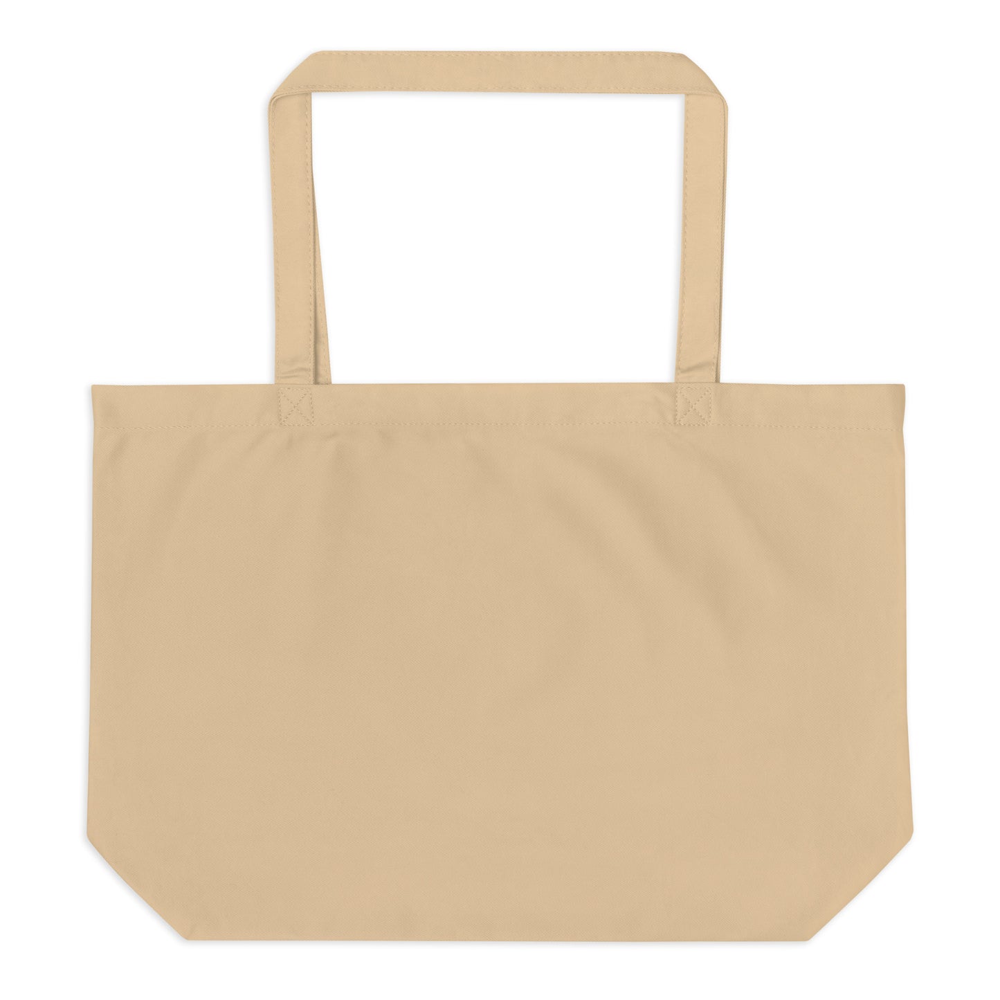 Bulldog Dog, Large organic tote bag - Fitz & Willow